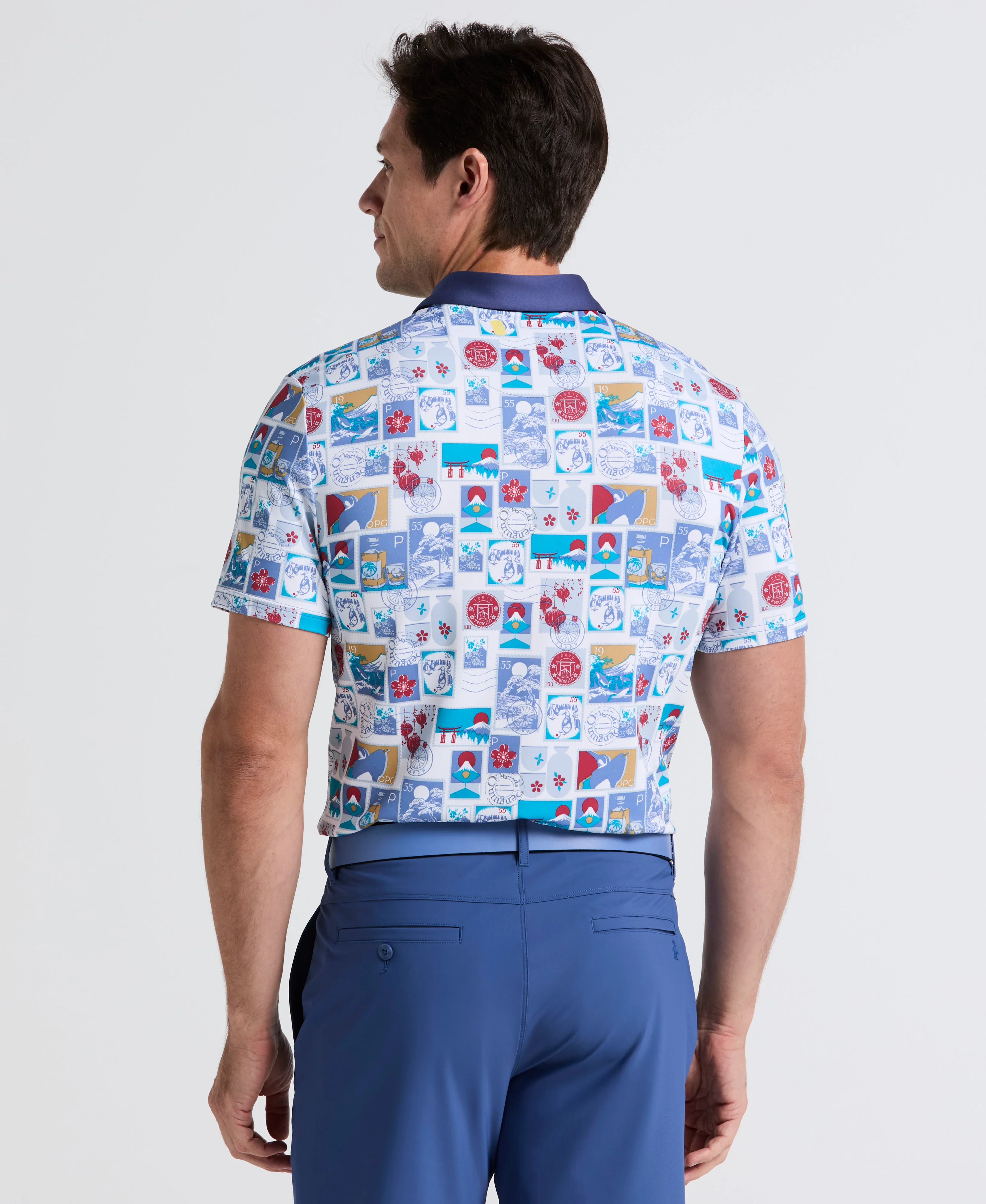 Pete's Stamp Statement Golf Polo - Image 4