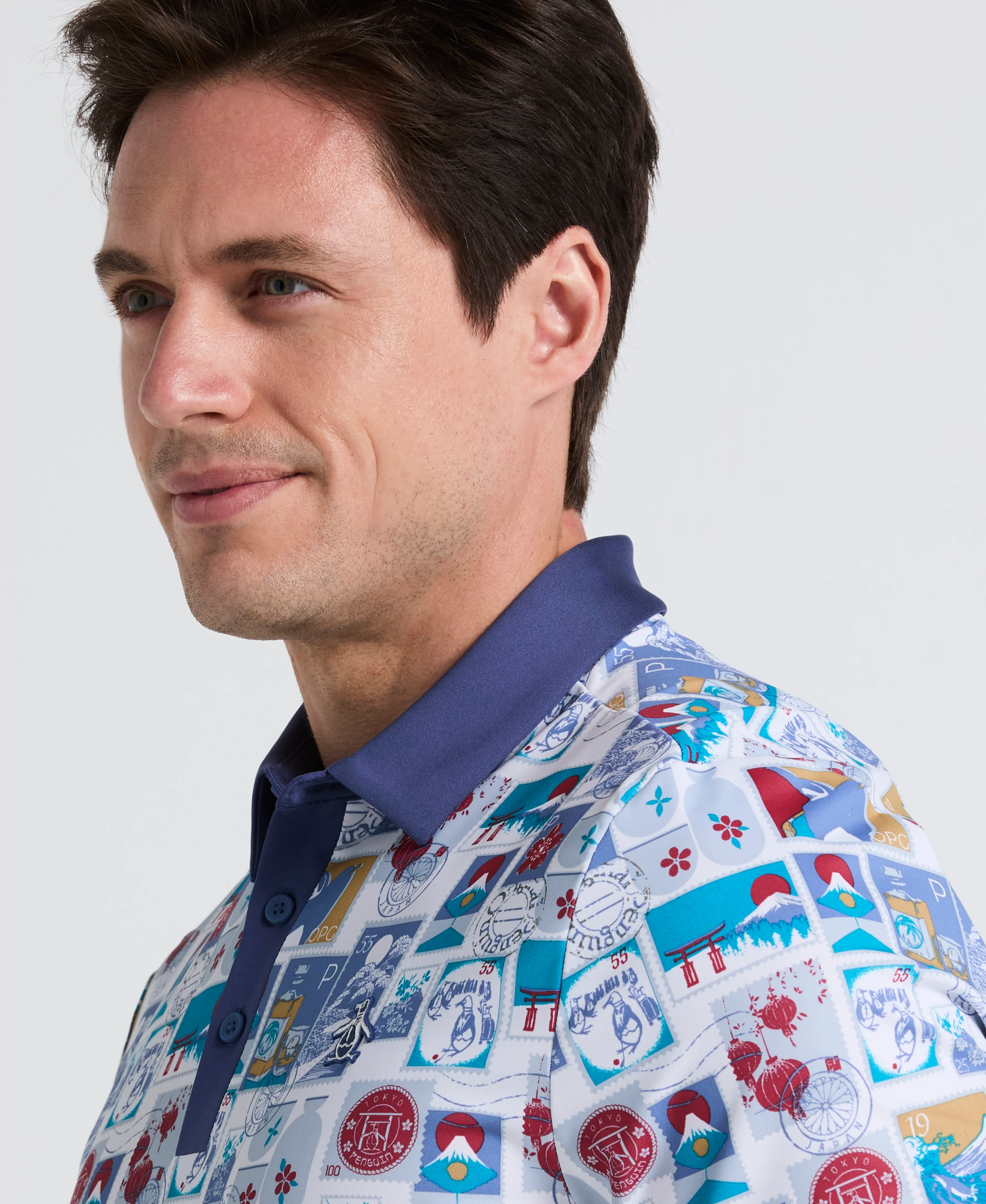 Pete's Stamp Statement Golf Polo - Image 5