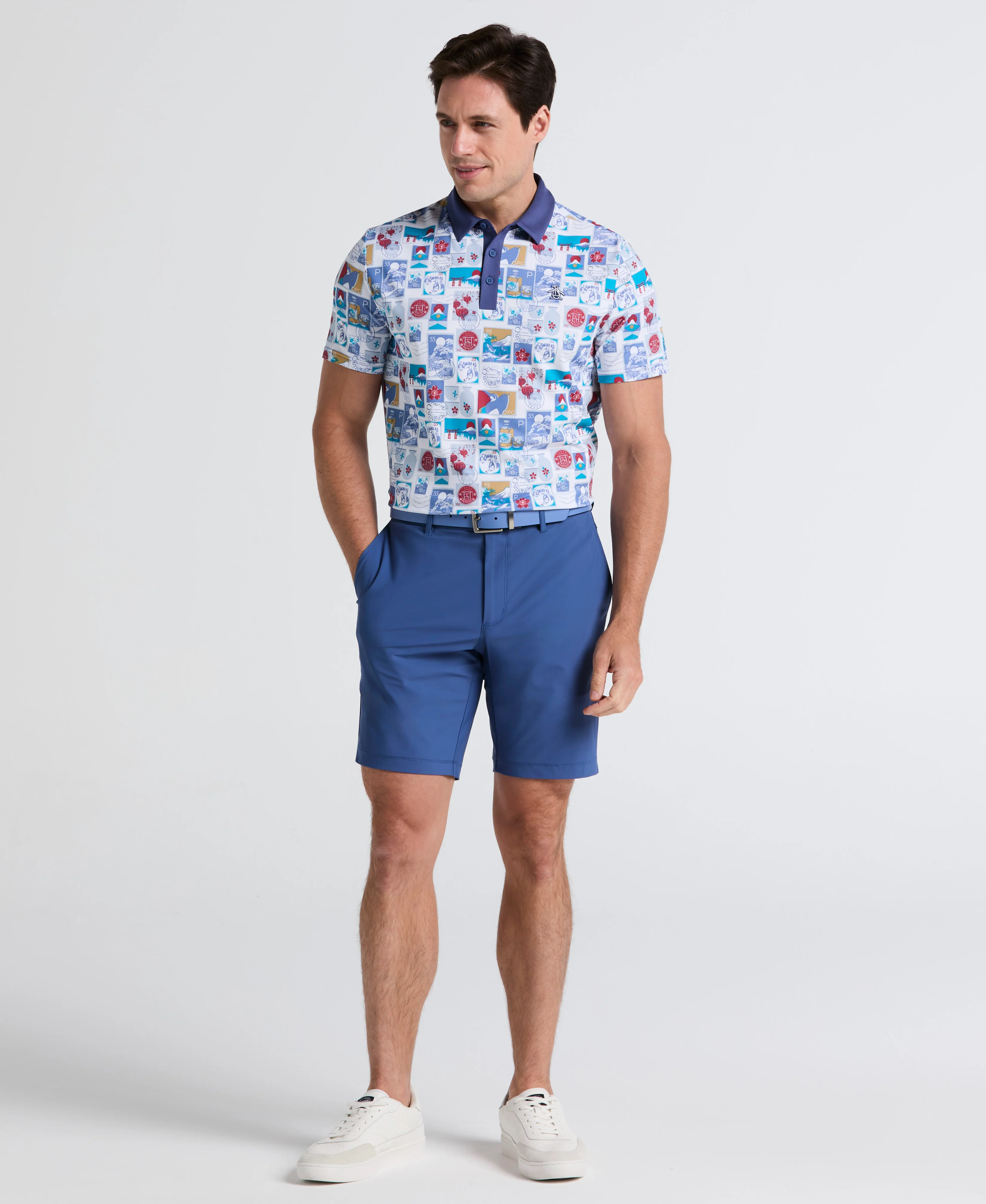 Pete's Stamp Statement Golf Polo - Image 6