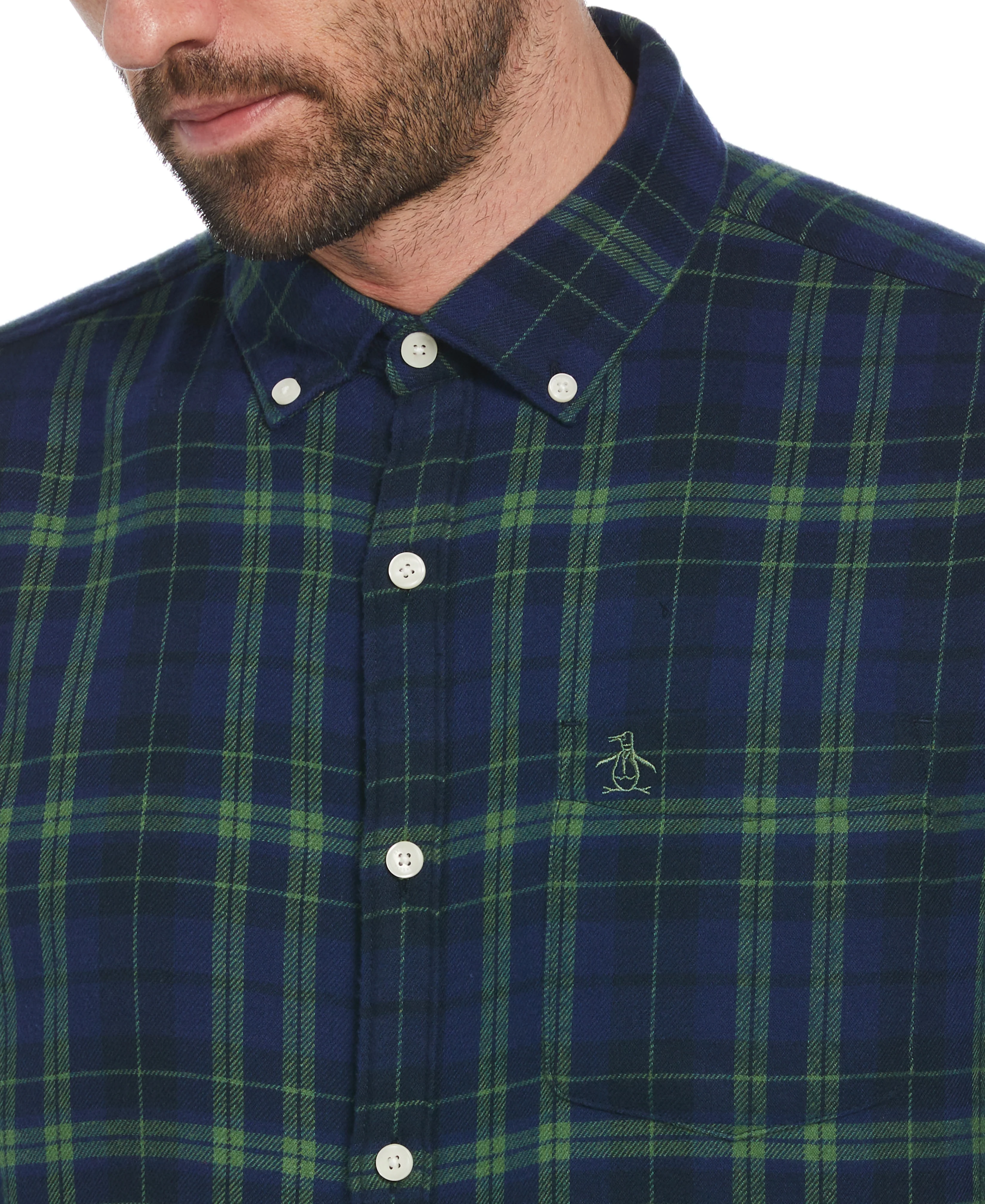 Plaid Flannel Shirt - Image 3