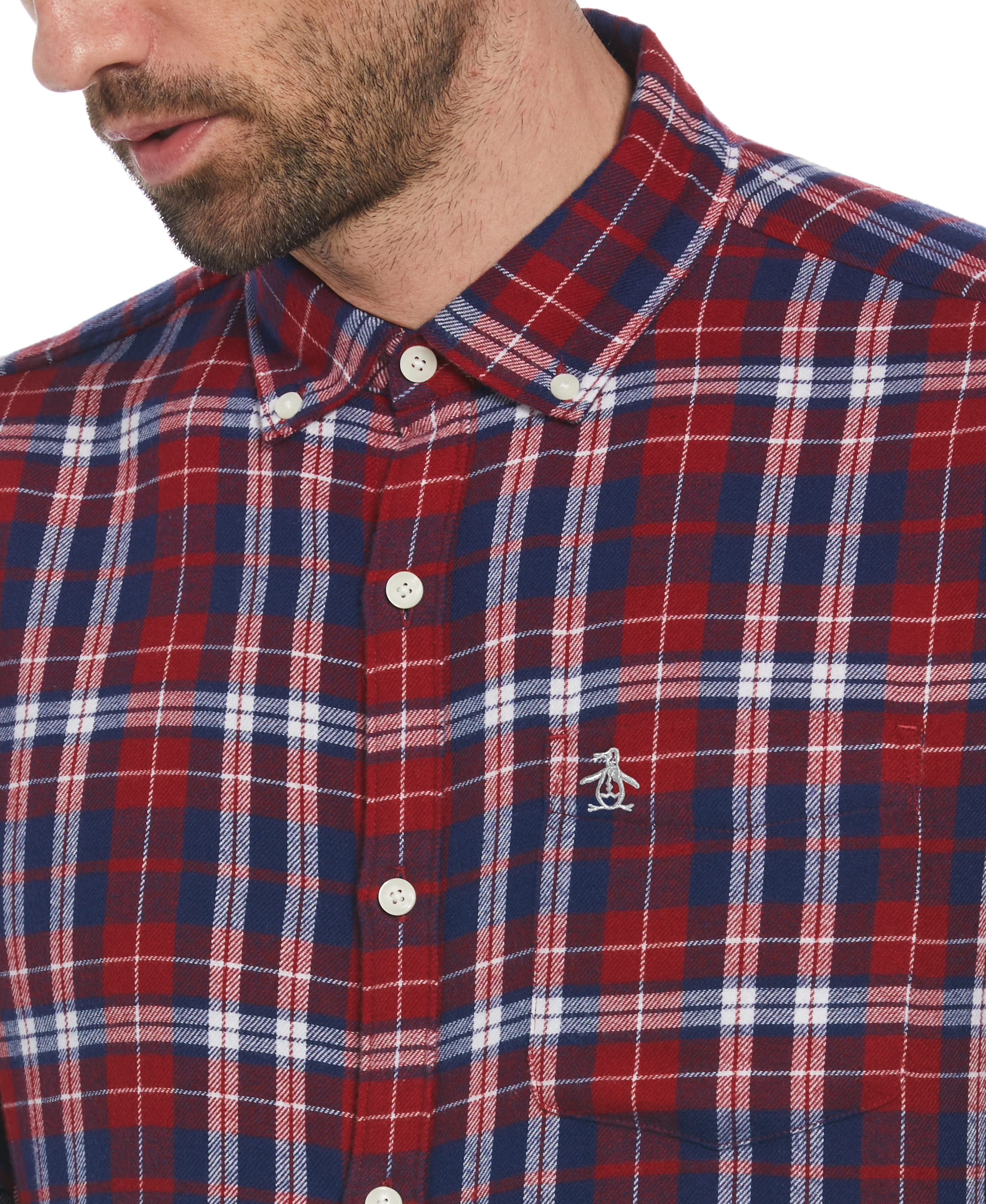 Plaid Flannel Shirt - Image 6