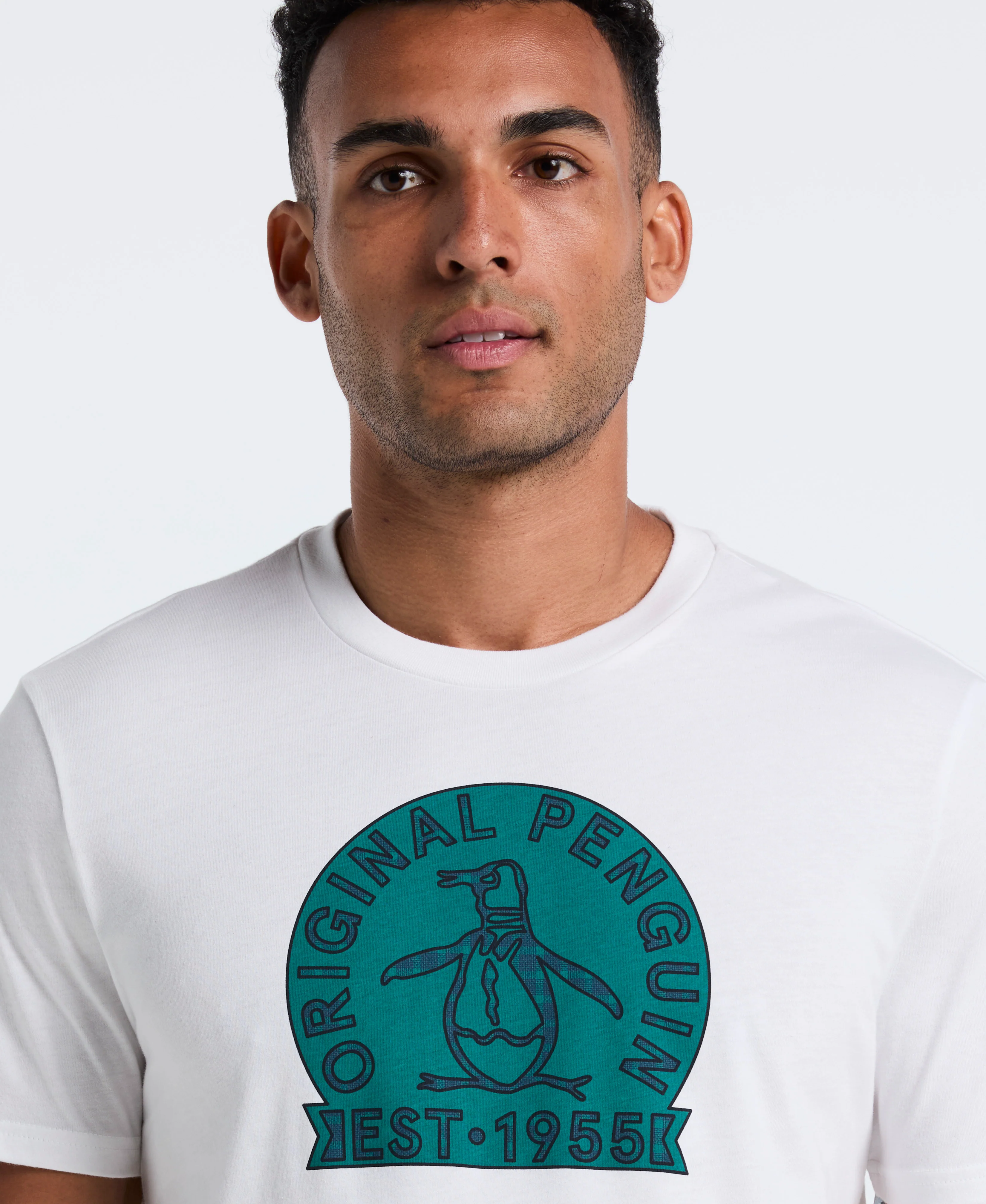 Plaid Penguin Graphic Tee - Image 3