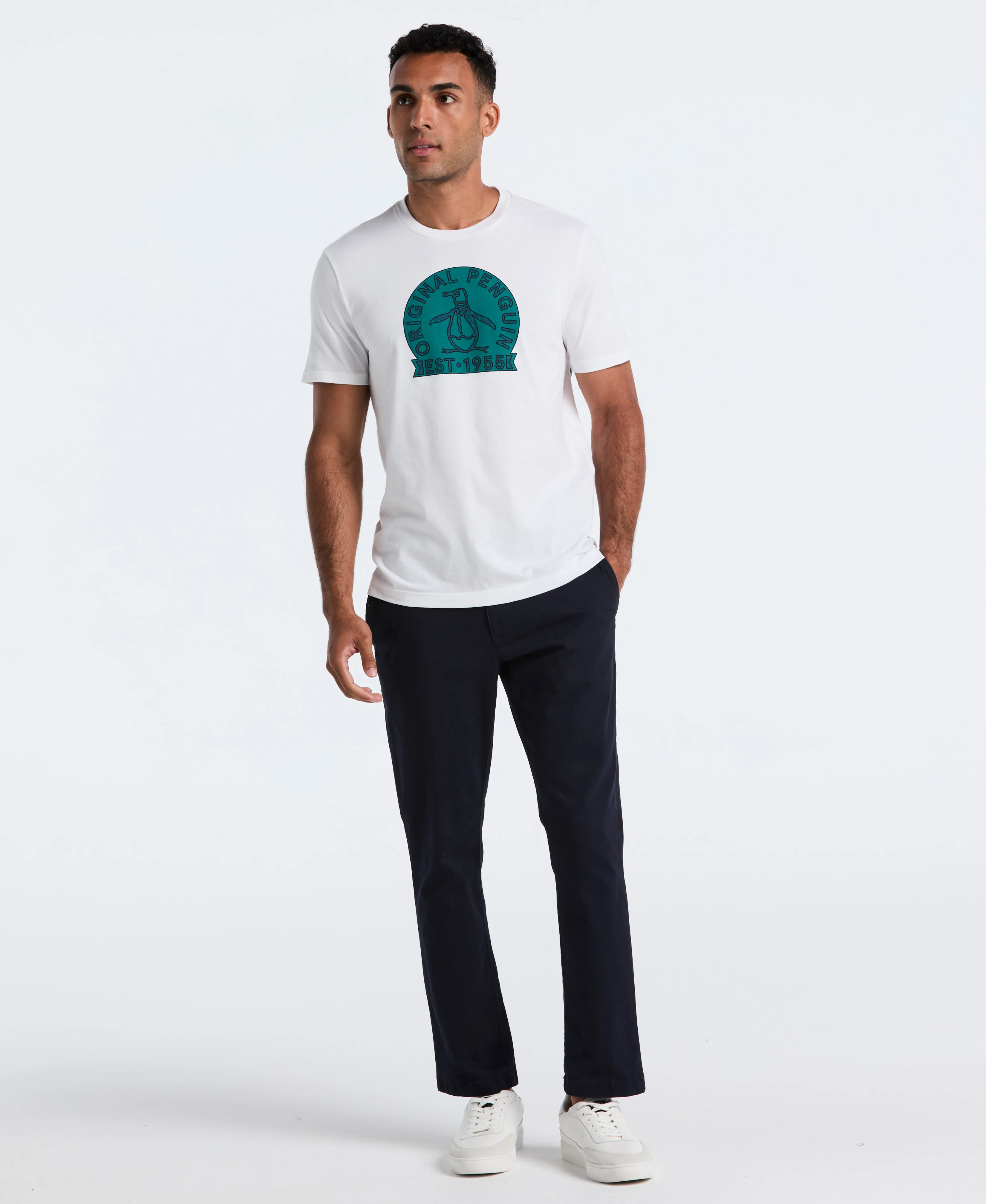 Plaid Penguin Graphic Tee - Image 4