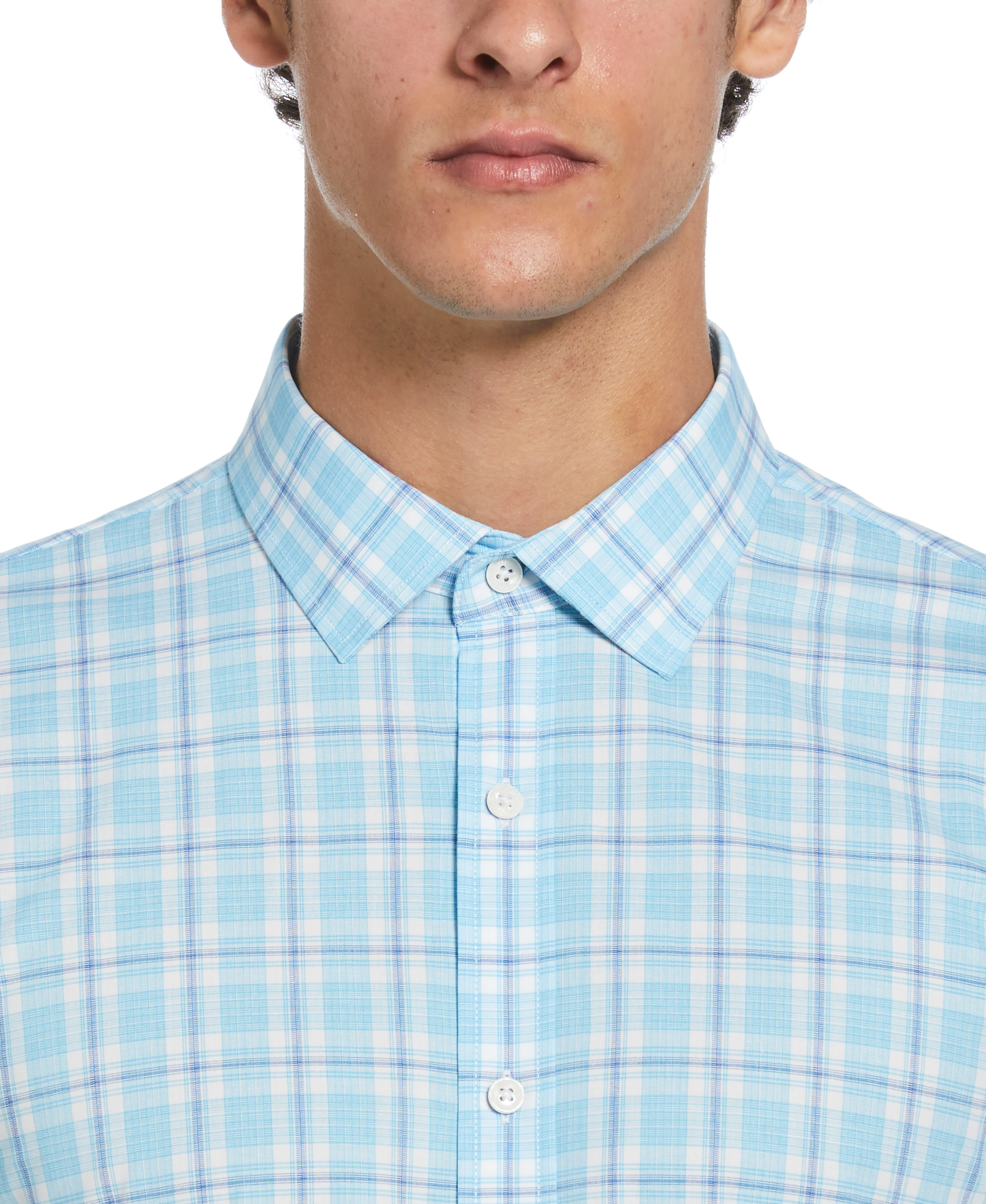 Plaid Print Dress Shirt - Image 3
