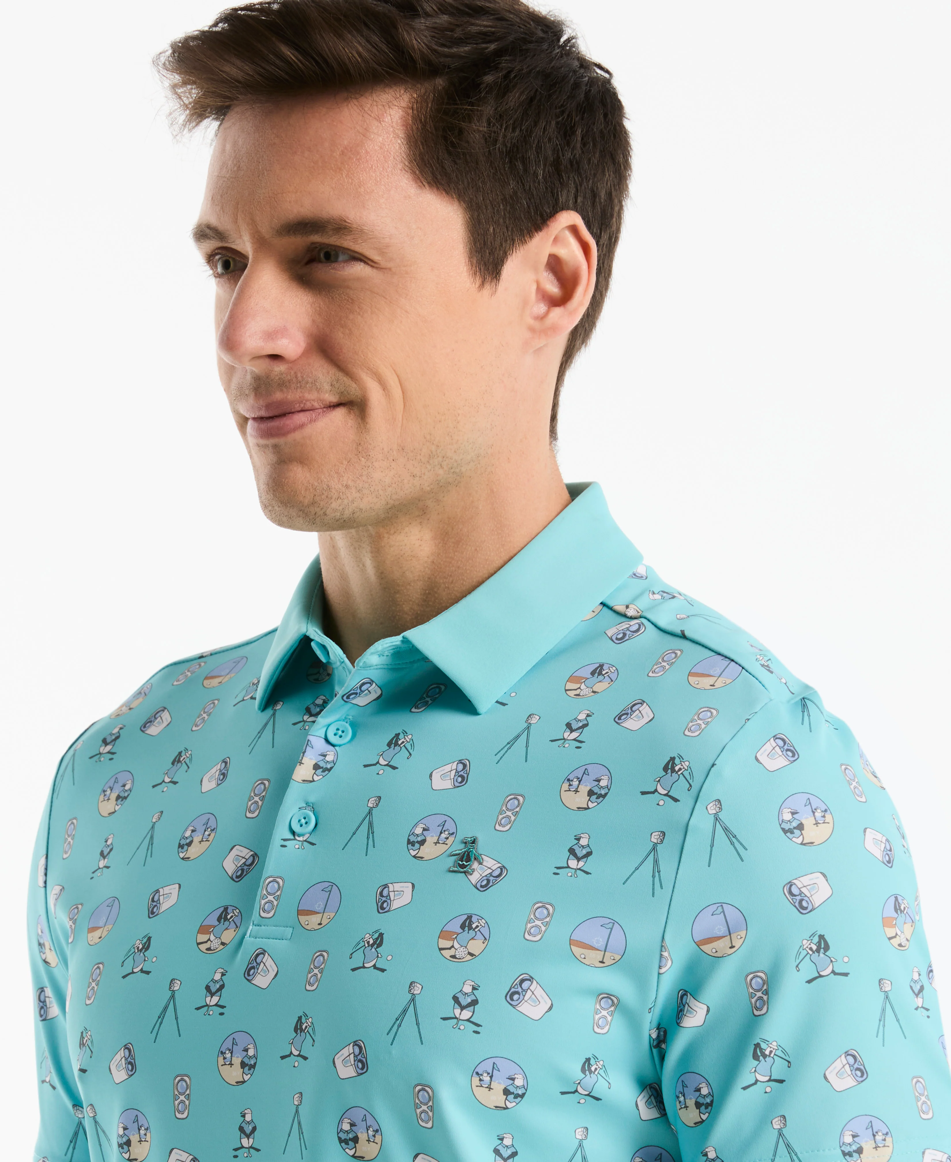 Range Finder Golf Polo - Image 3