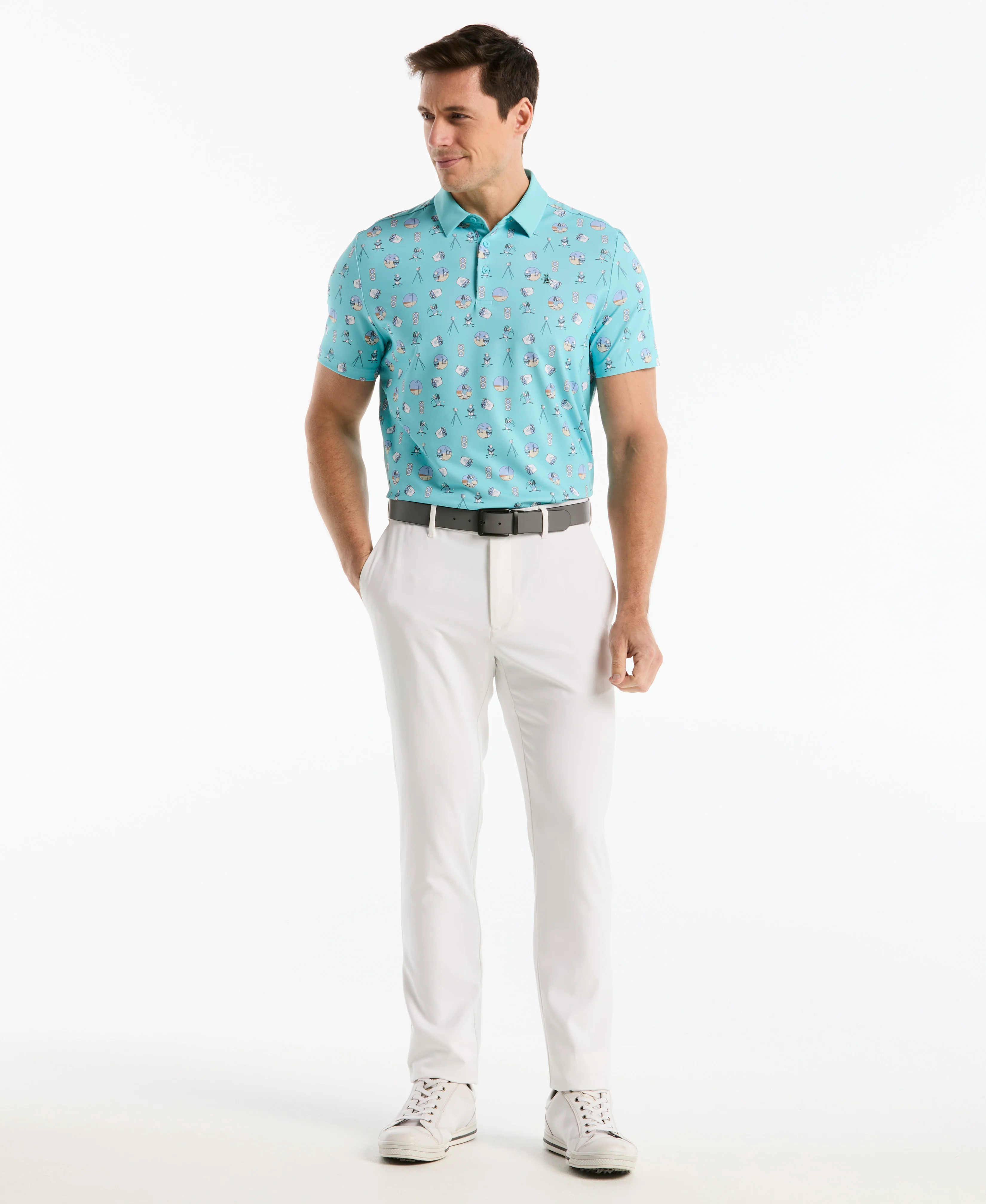 Range Finder Golf Polo - Image 4