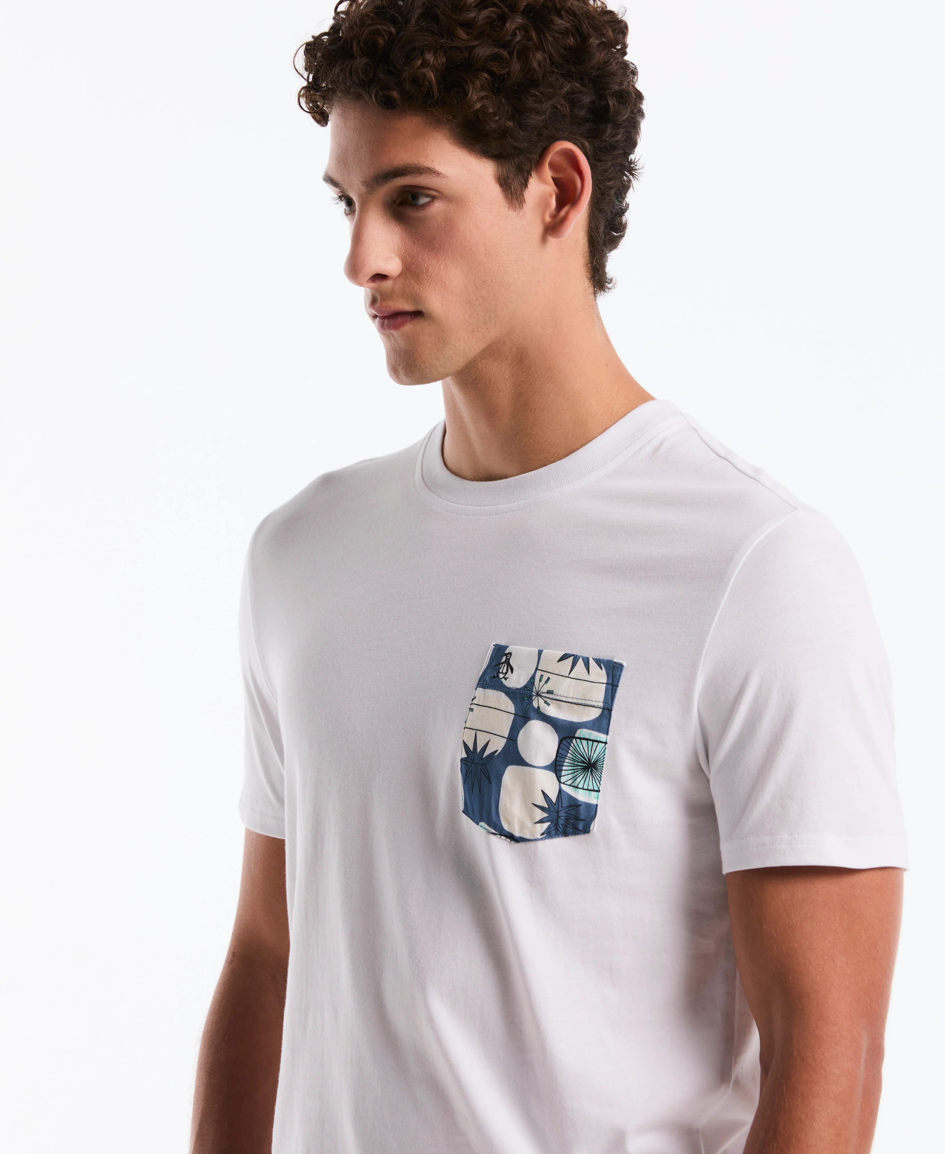 Retro Geo Pocket Jersey Tee - Image 3