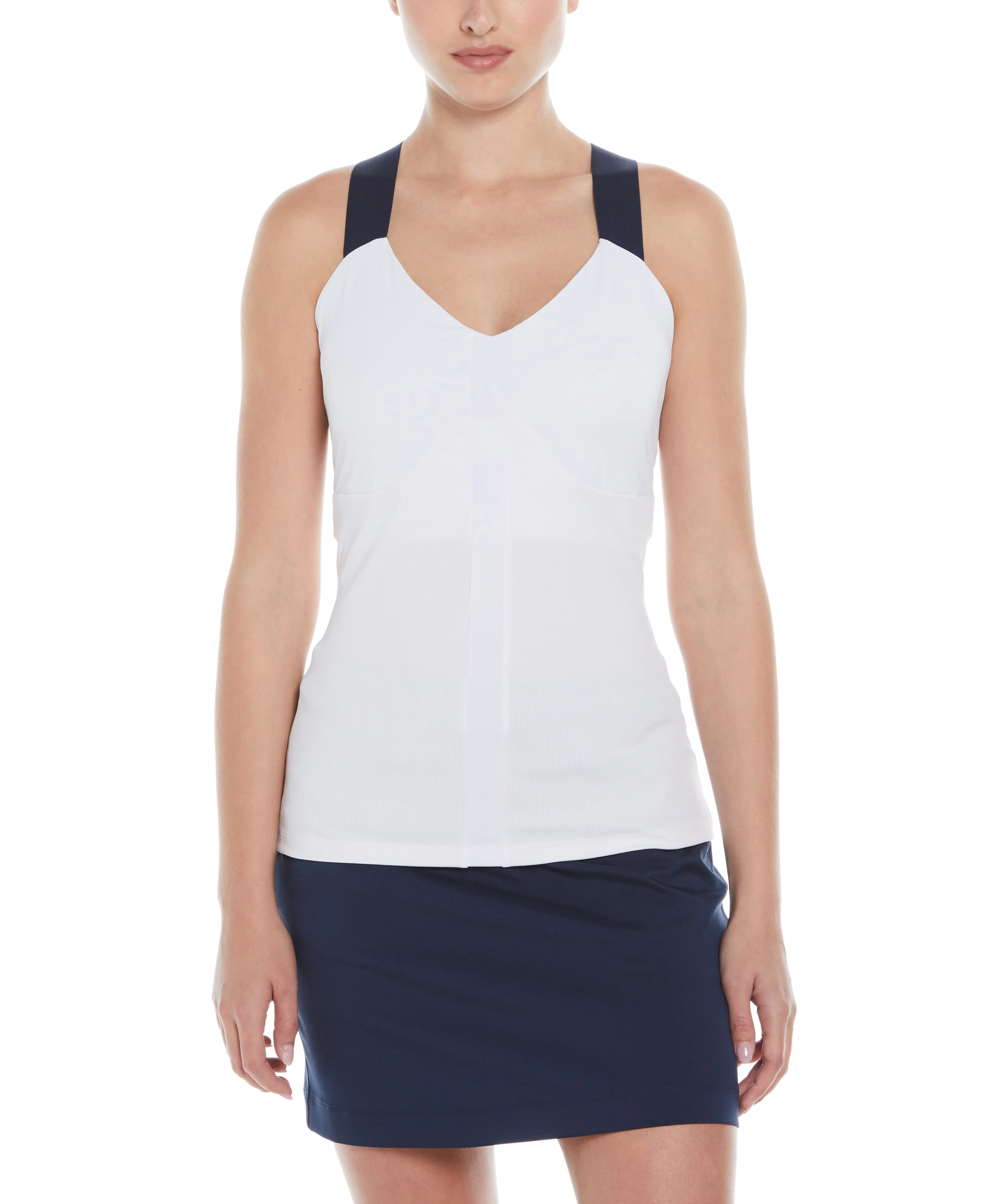 Ribbed Criss Cross Tennis Tank Top - Image 4