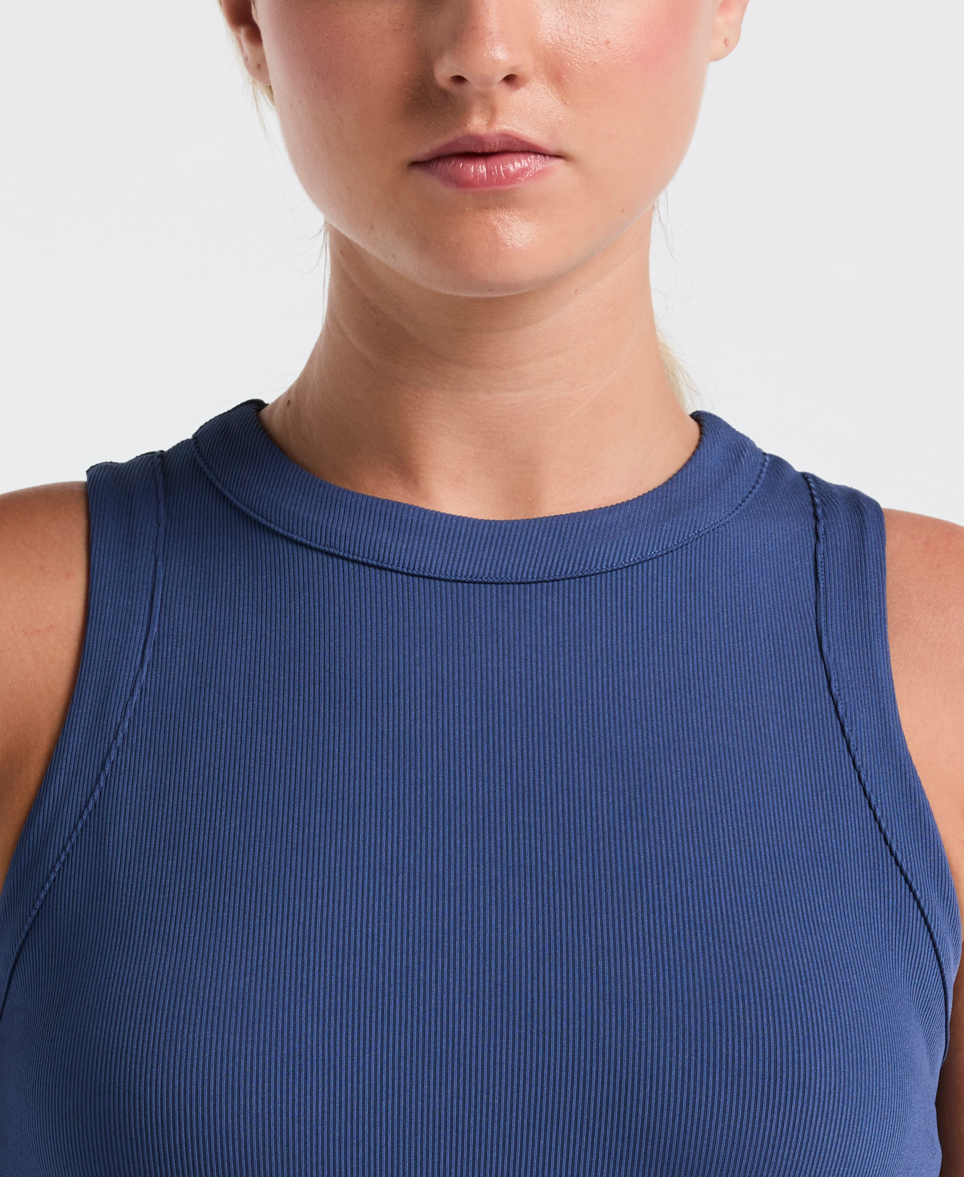 Women's Ribbed Tennis Tank Top - Image 3