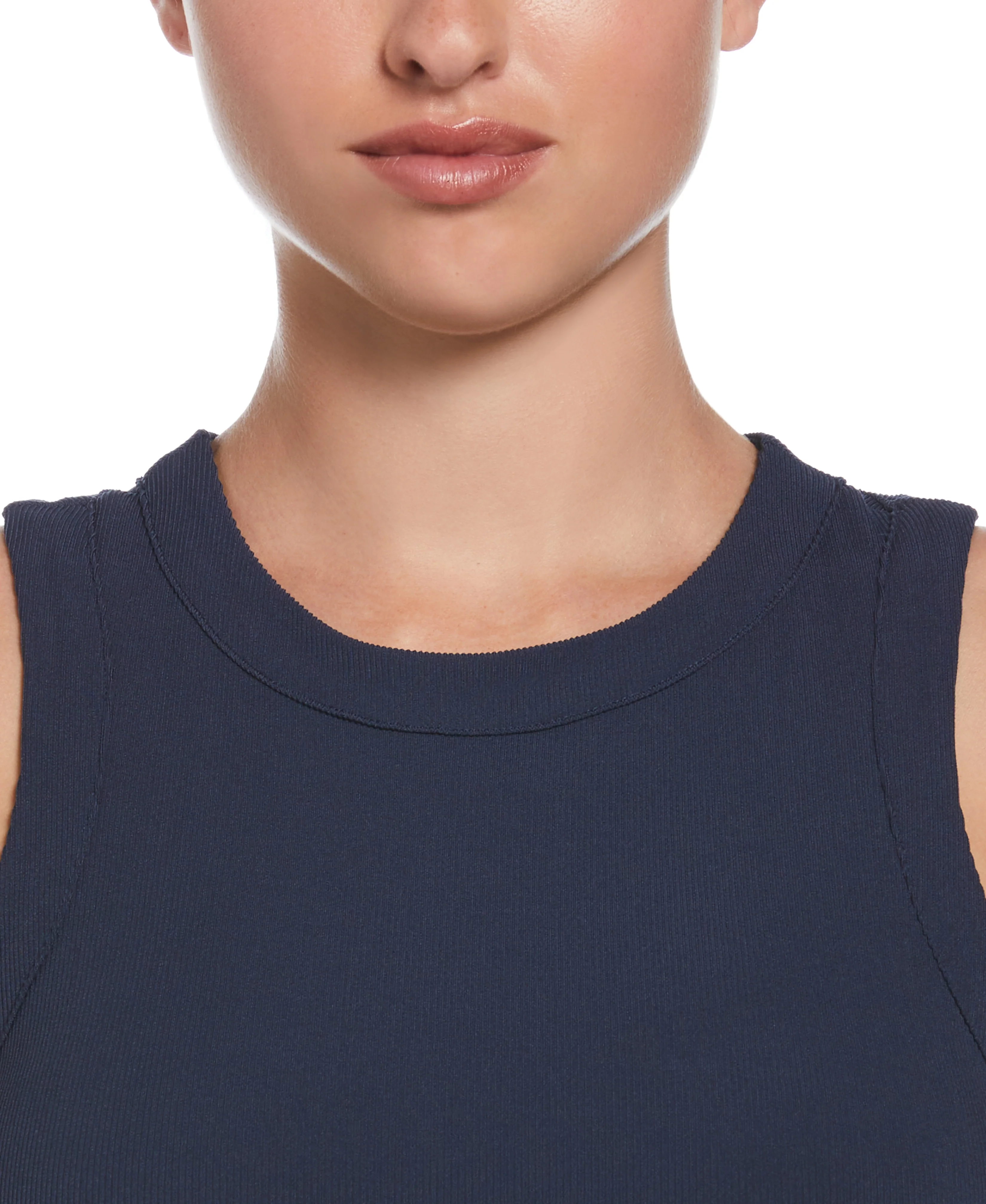 Women's Ribbed Tennis Tank Top - Image 7