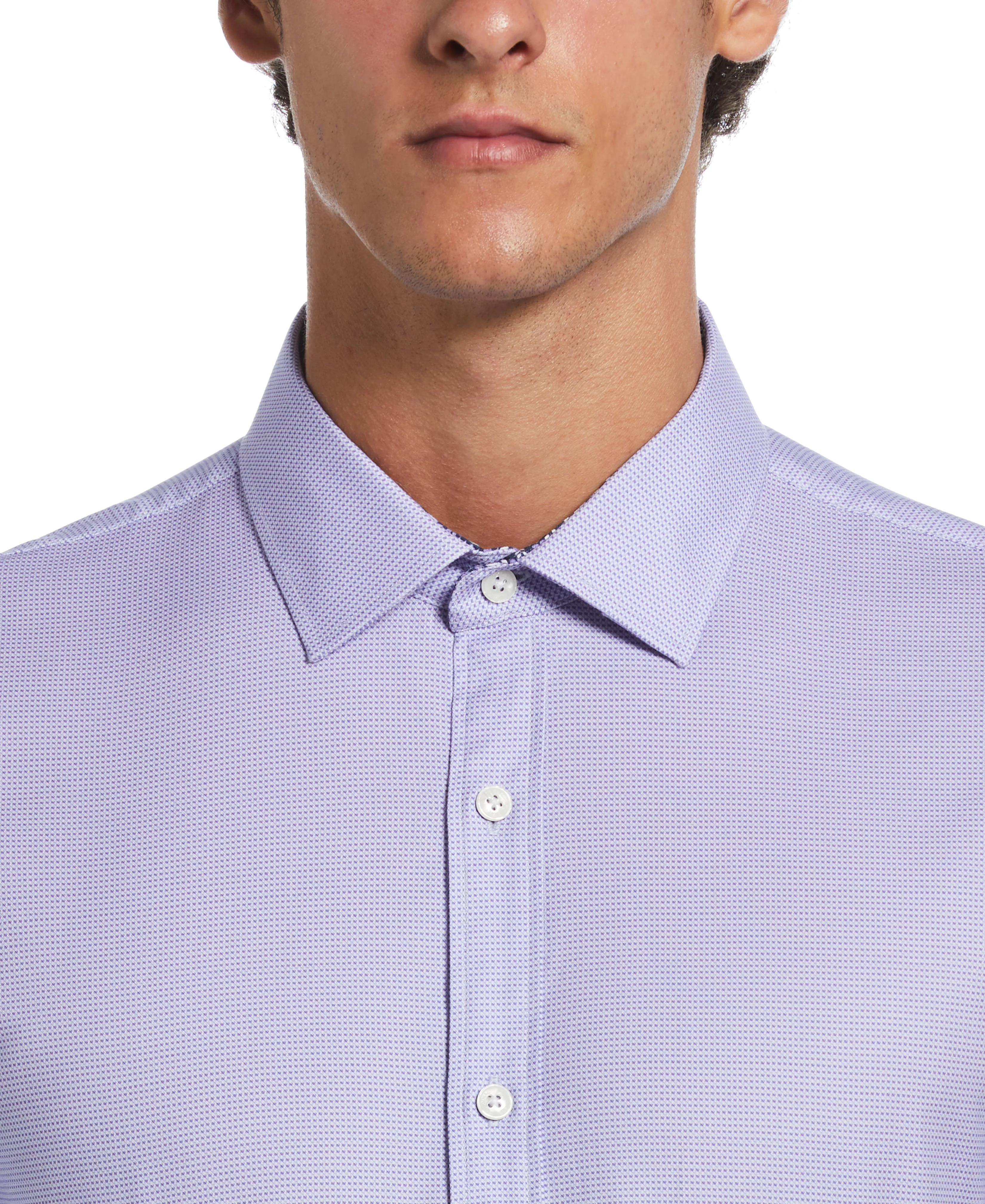 Royal Texture Print Dress Shirt - Image 4