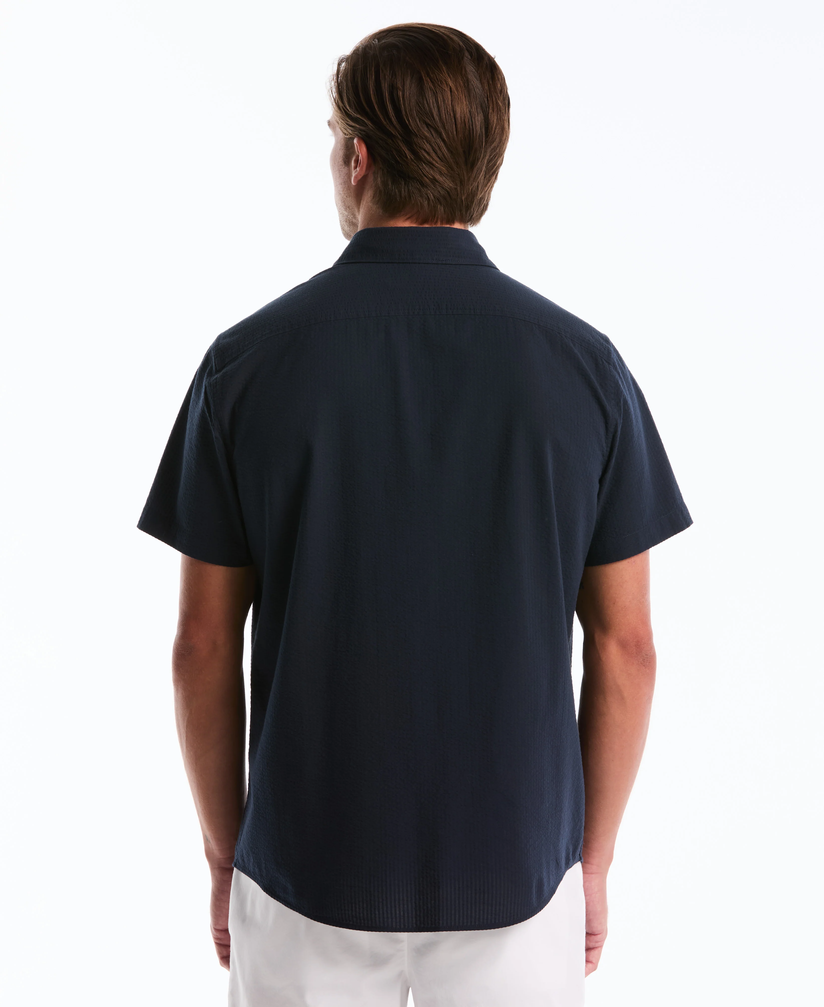 Seersucker Short Sleeve Shirt - Image 6