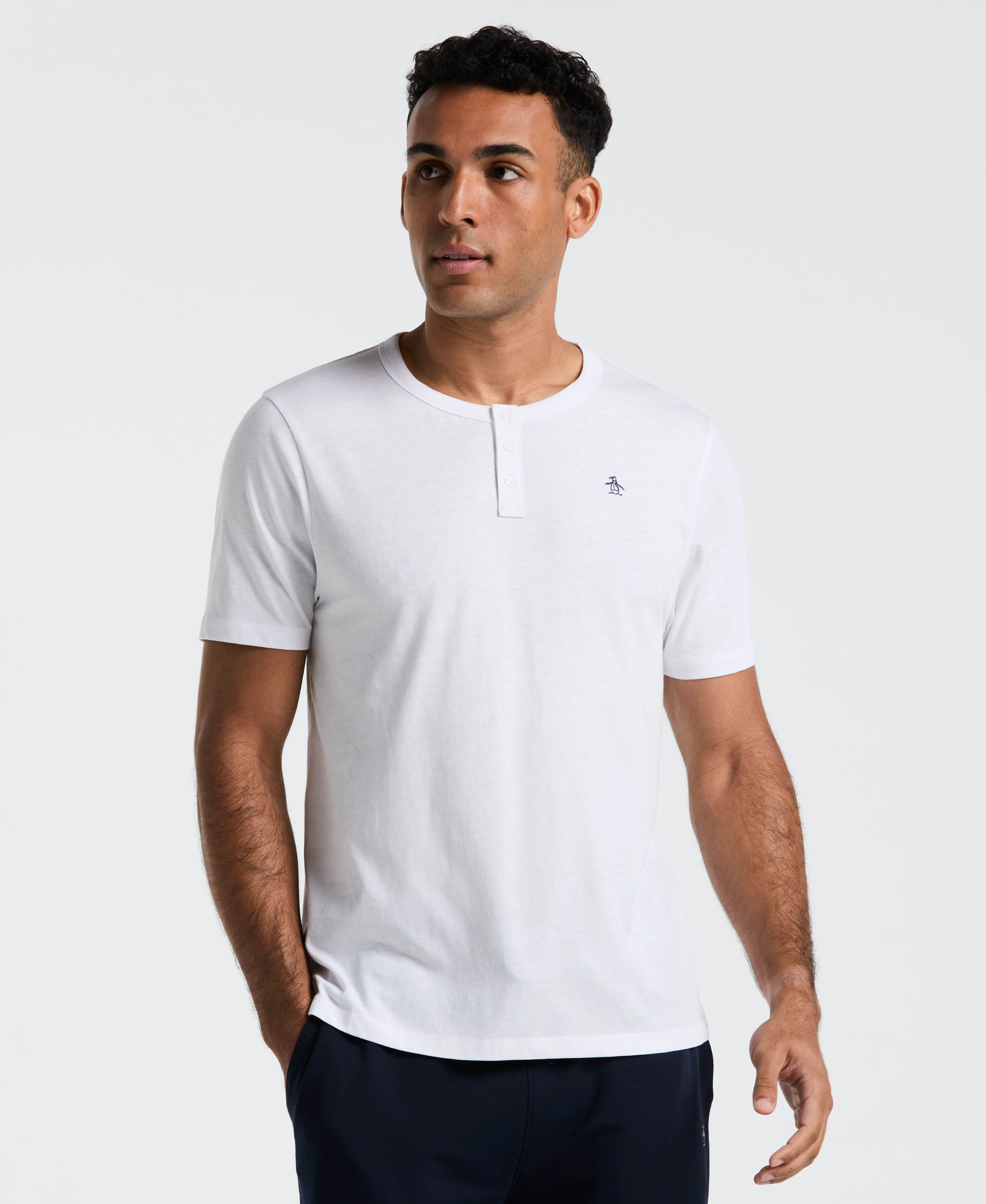 Short Sleeve Henley Shirt - Image 5