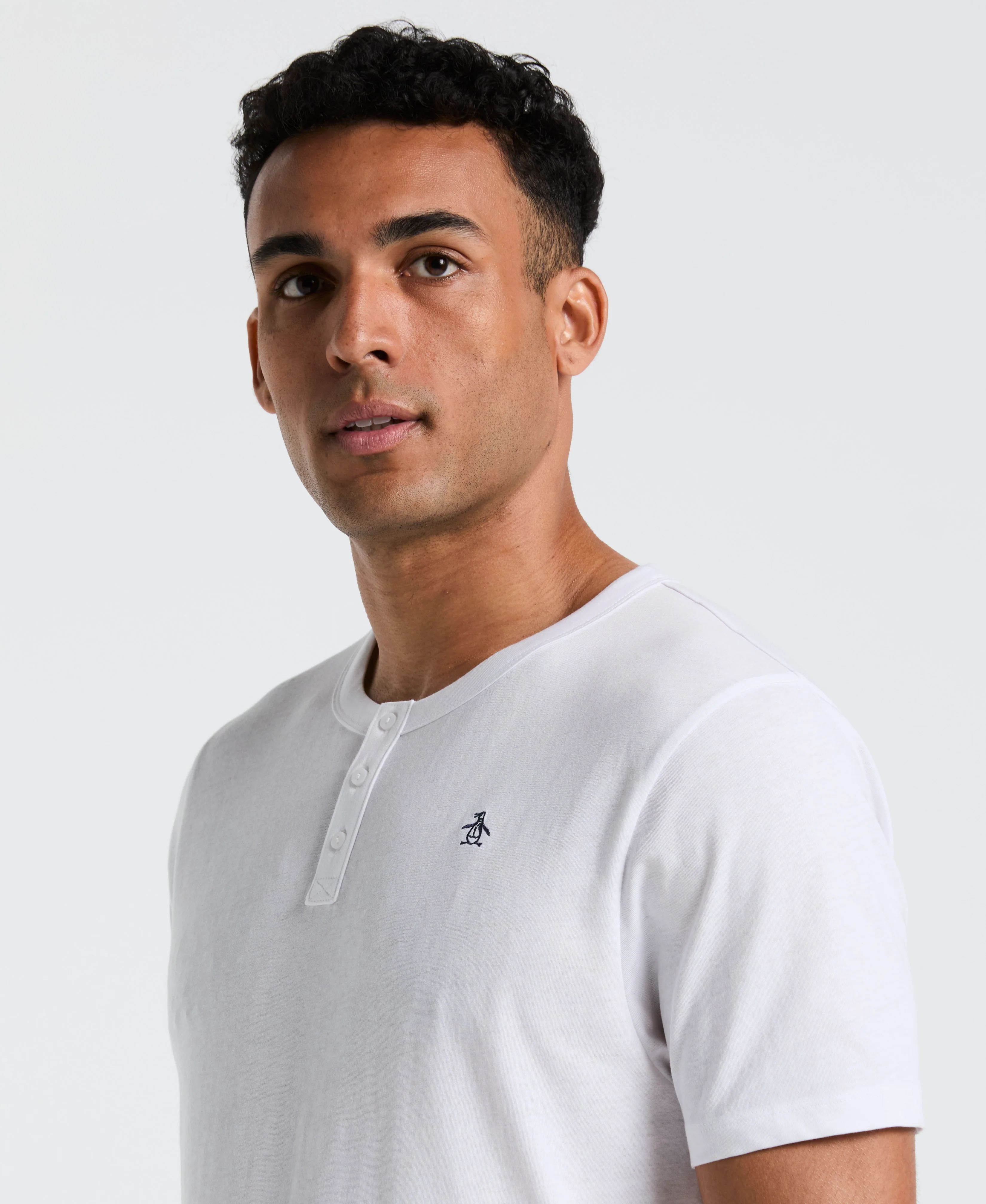Short Sleeve Henley Shirt - Image 7