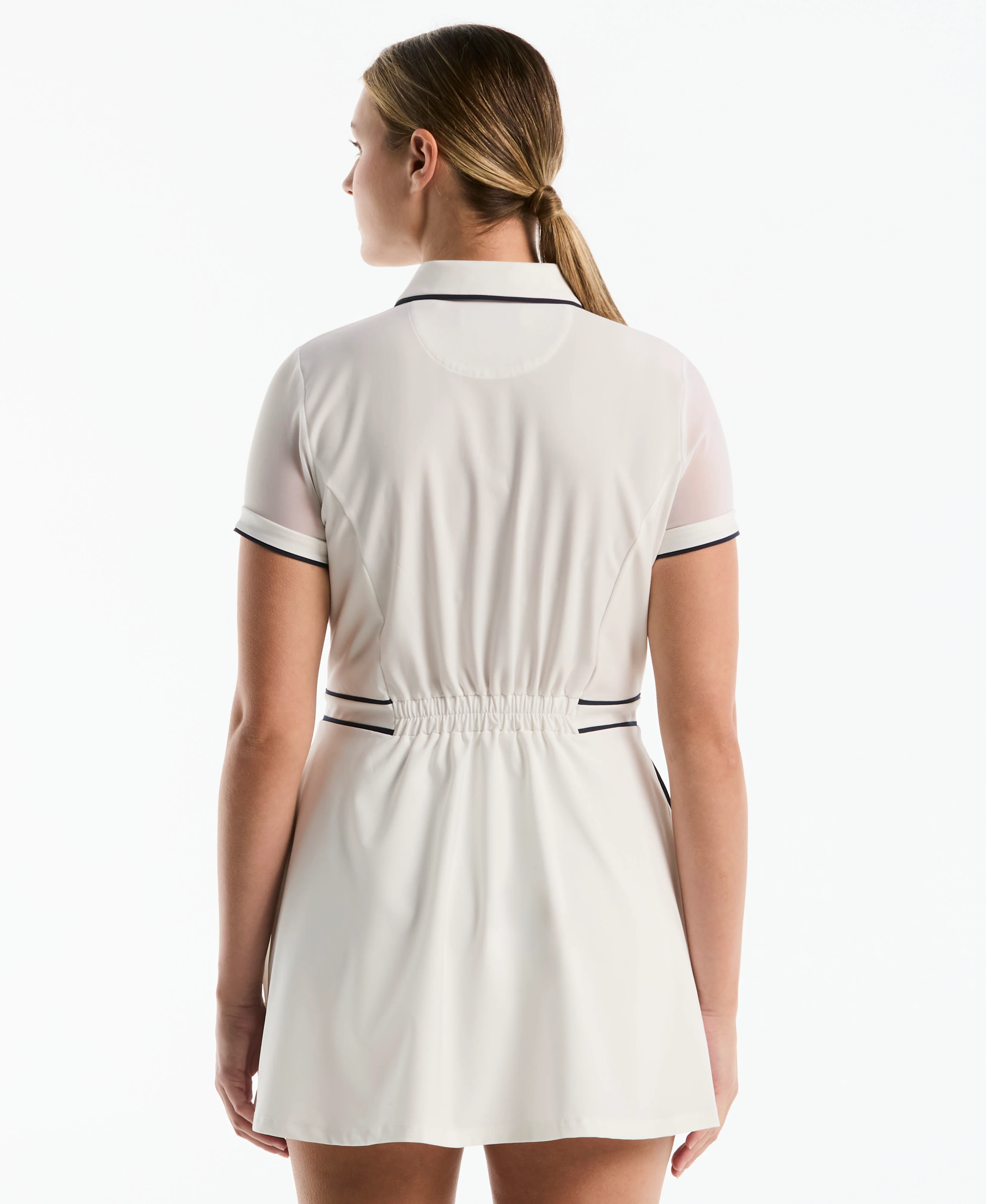 Women's Veronica Contrast Tipping Dress - Image 7