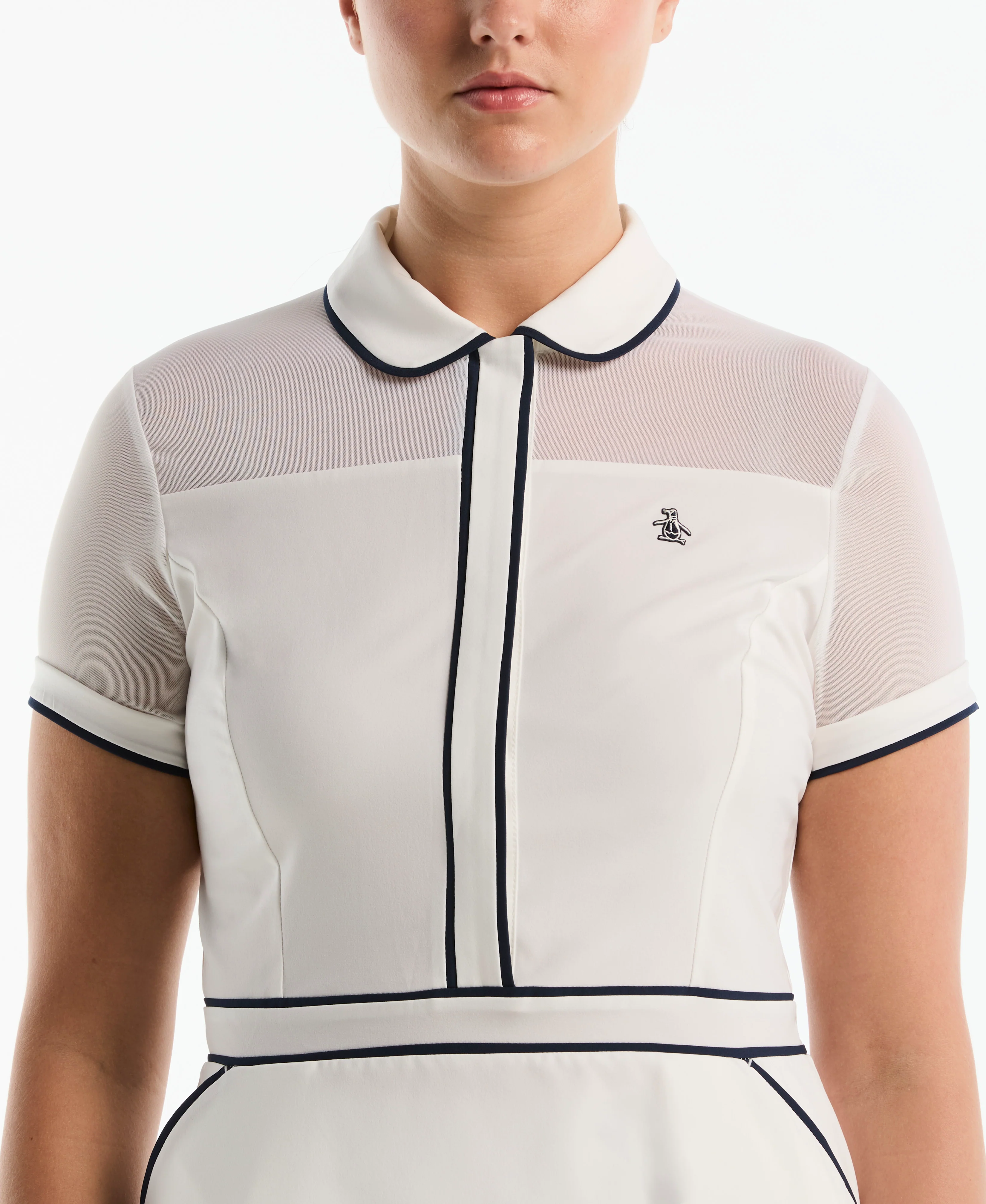Women's Veronica Contrast Tipping Dress - Image 9