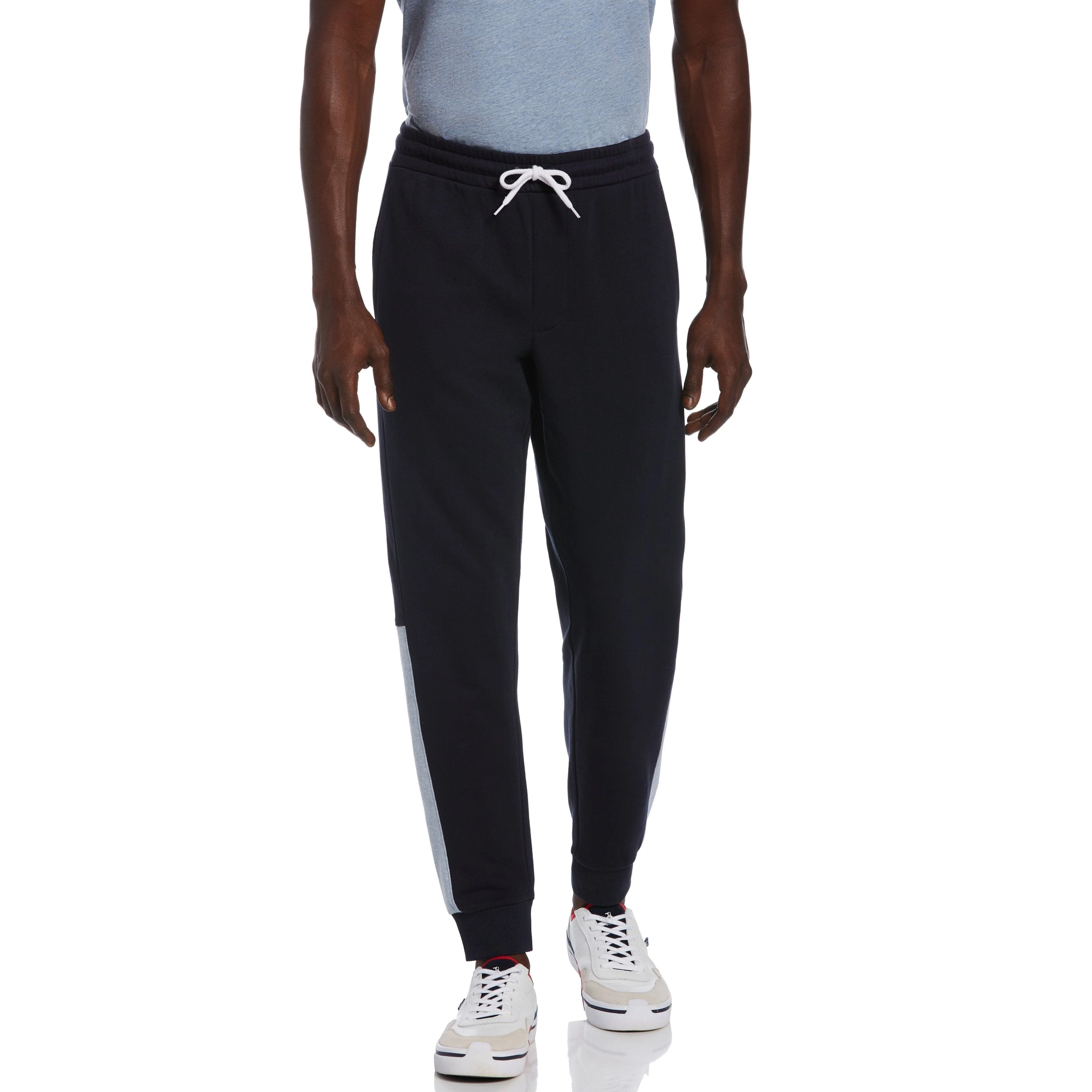 Slim Fit Color Block Fleece Jogger