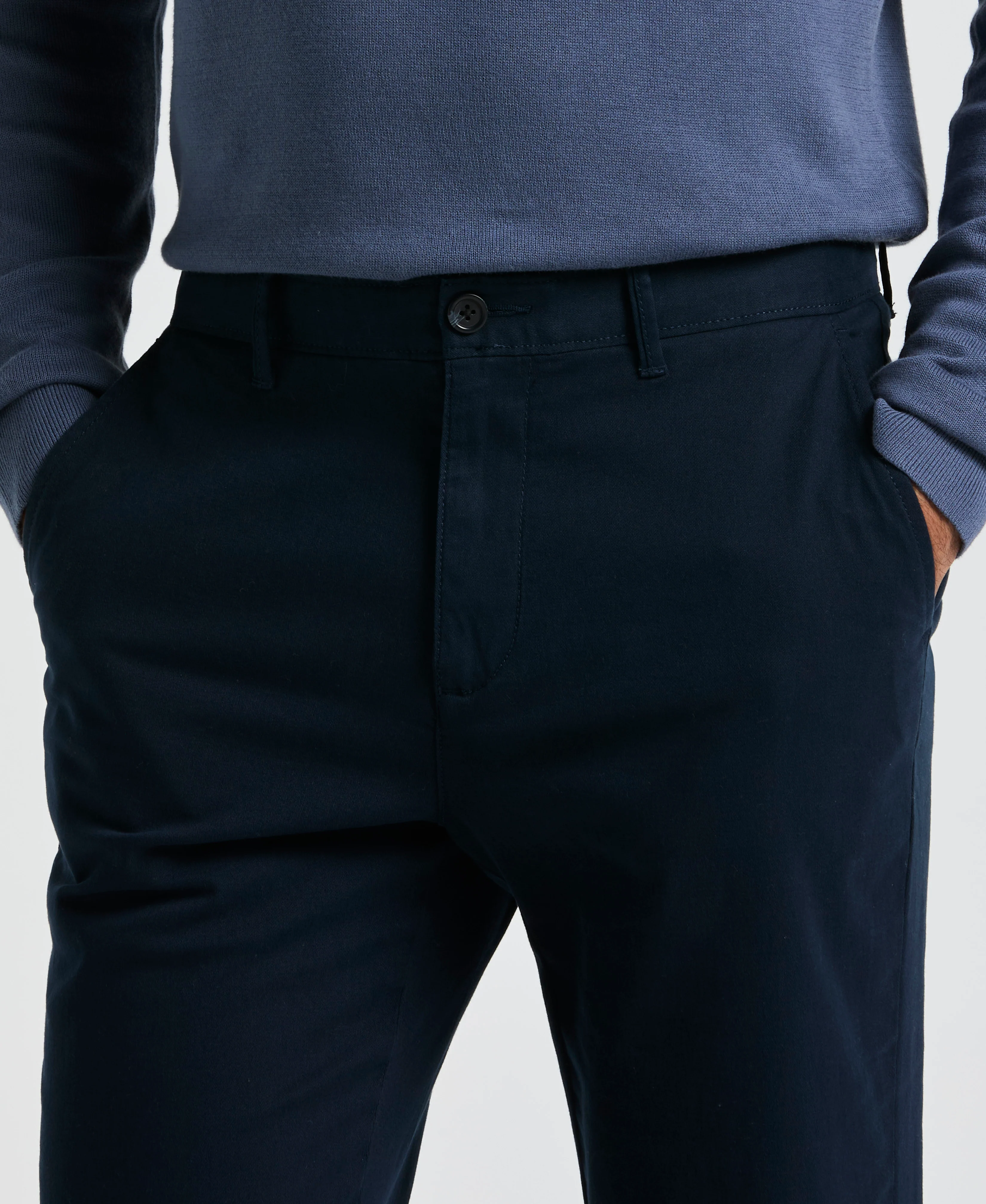 Slim Fit Flat Front Chino - Image 3