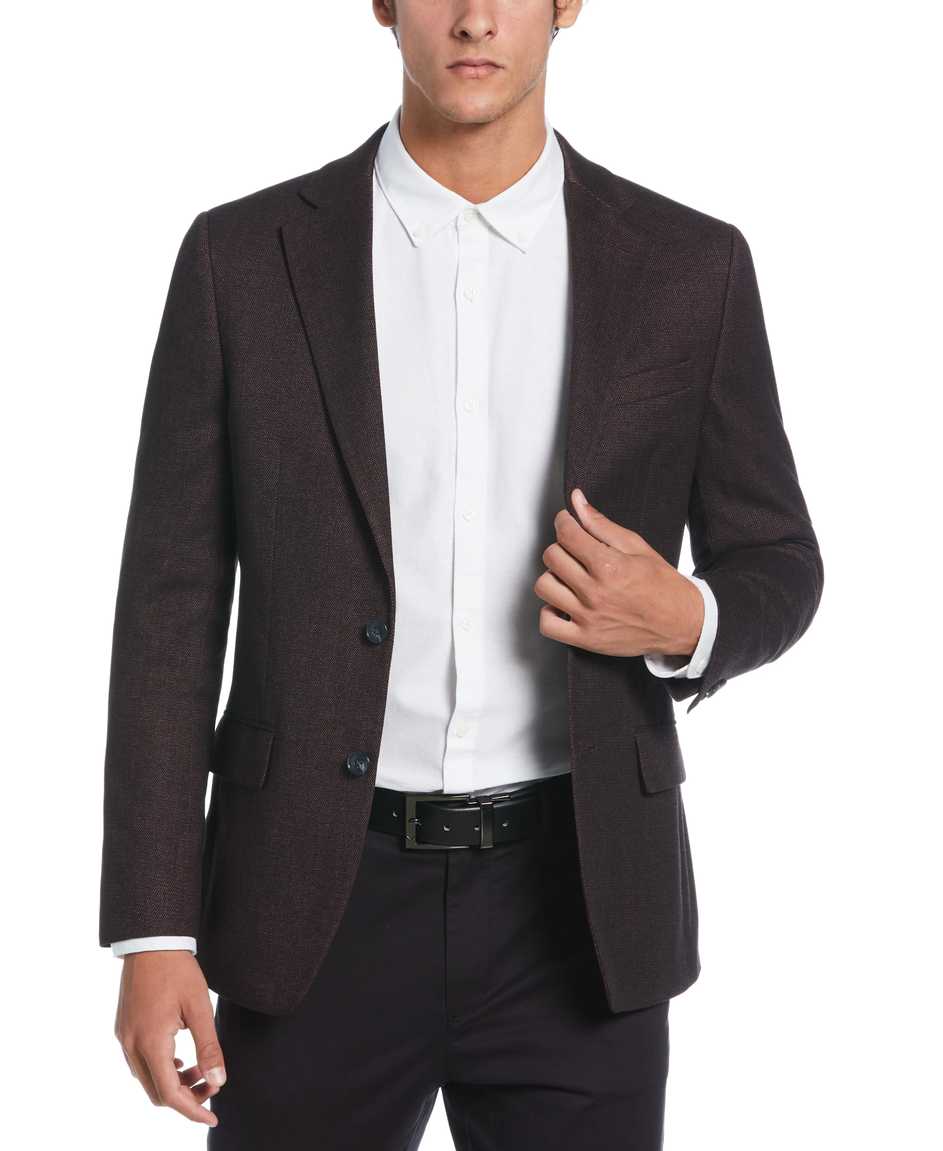 Slim Fit Textured Sport Coat - Image 10