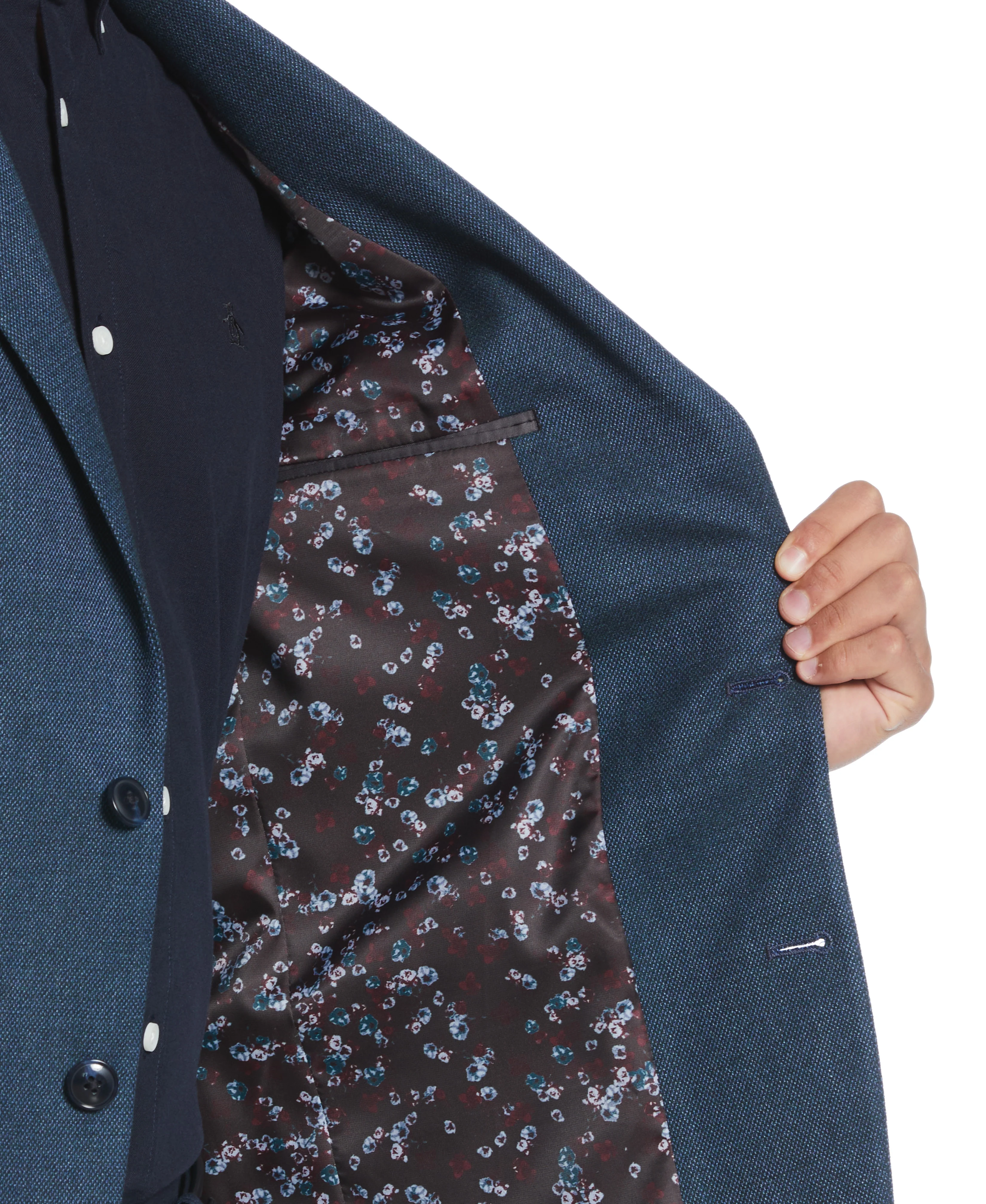 Slim Fit Textured Sport Coat - Image 14