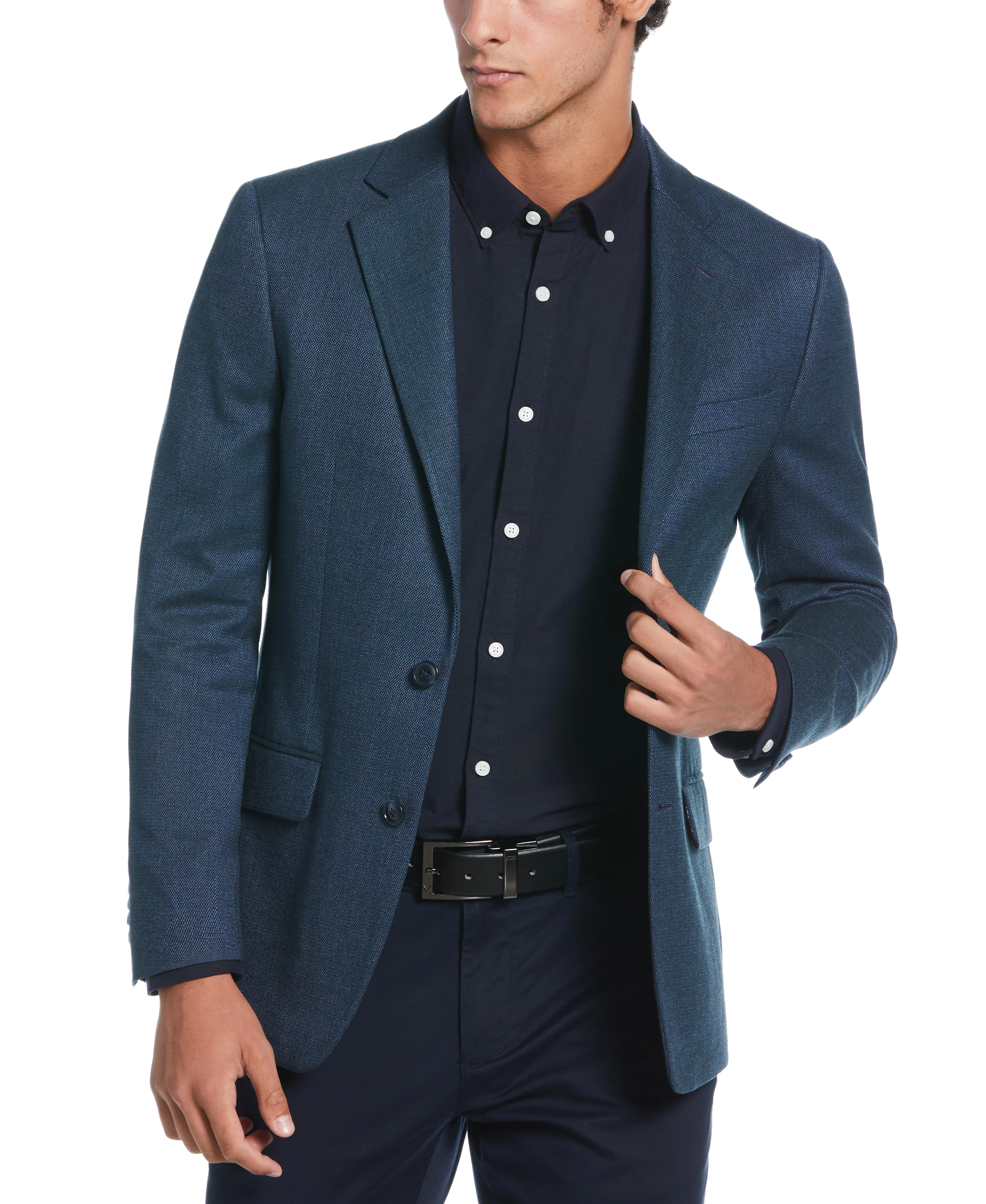 Slim Fit Textured Sport Coat - Image 15