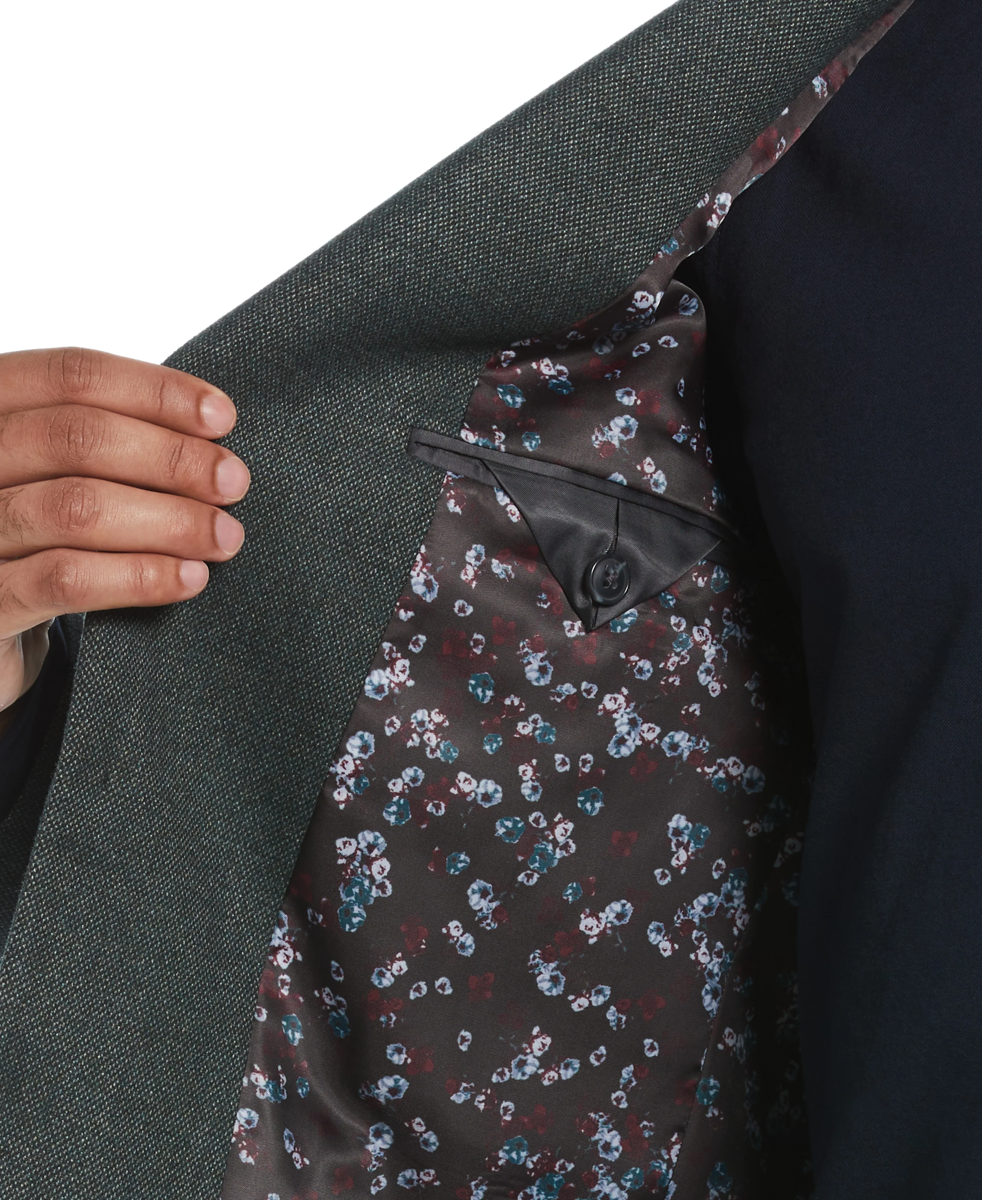 Slim Fit Textured Sport Coat - Image 3