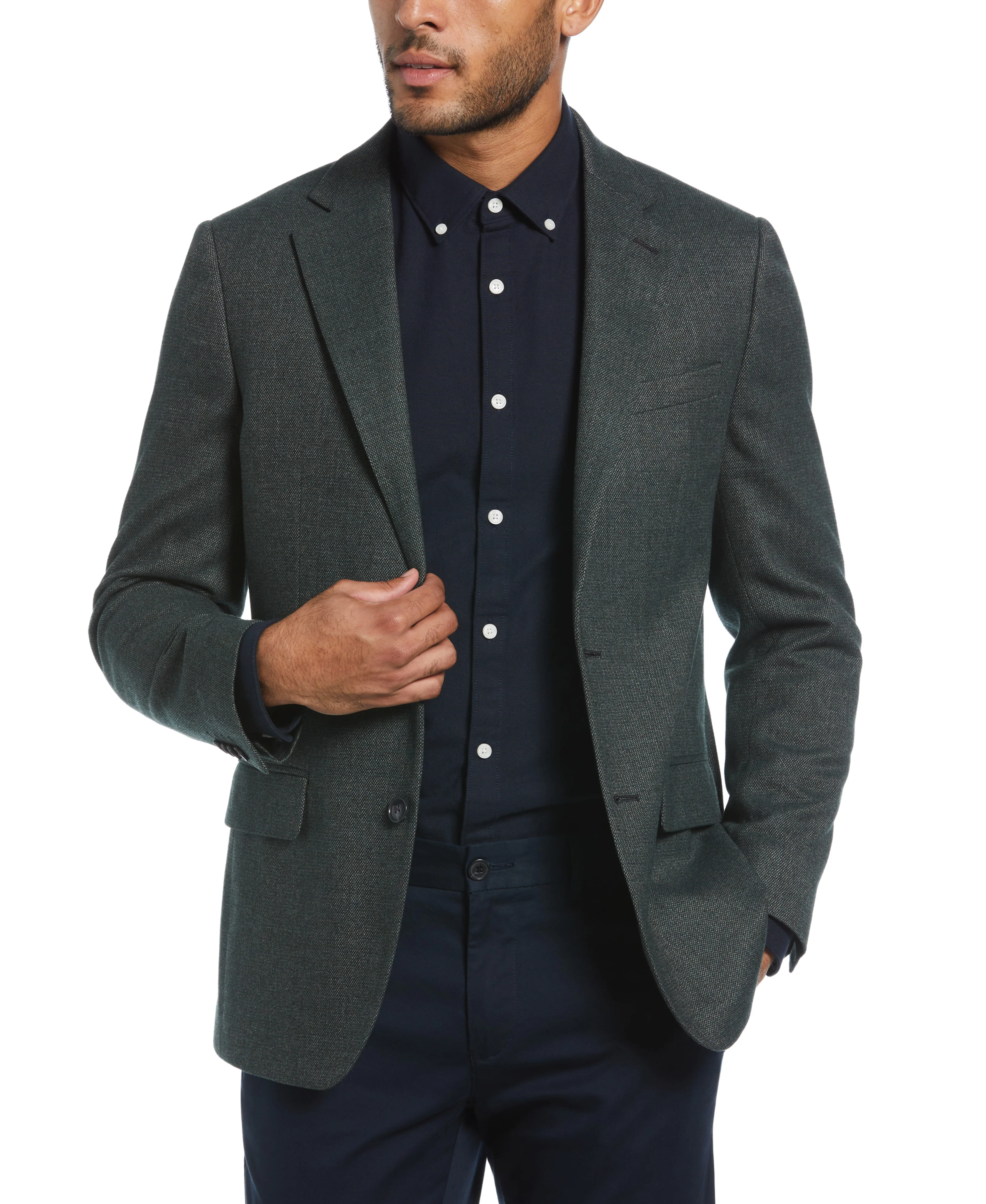 Slim Fit Textured Sport Coat - Image 5