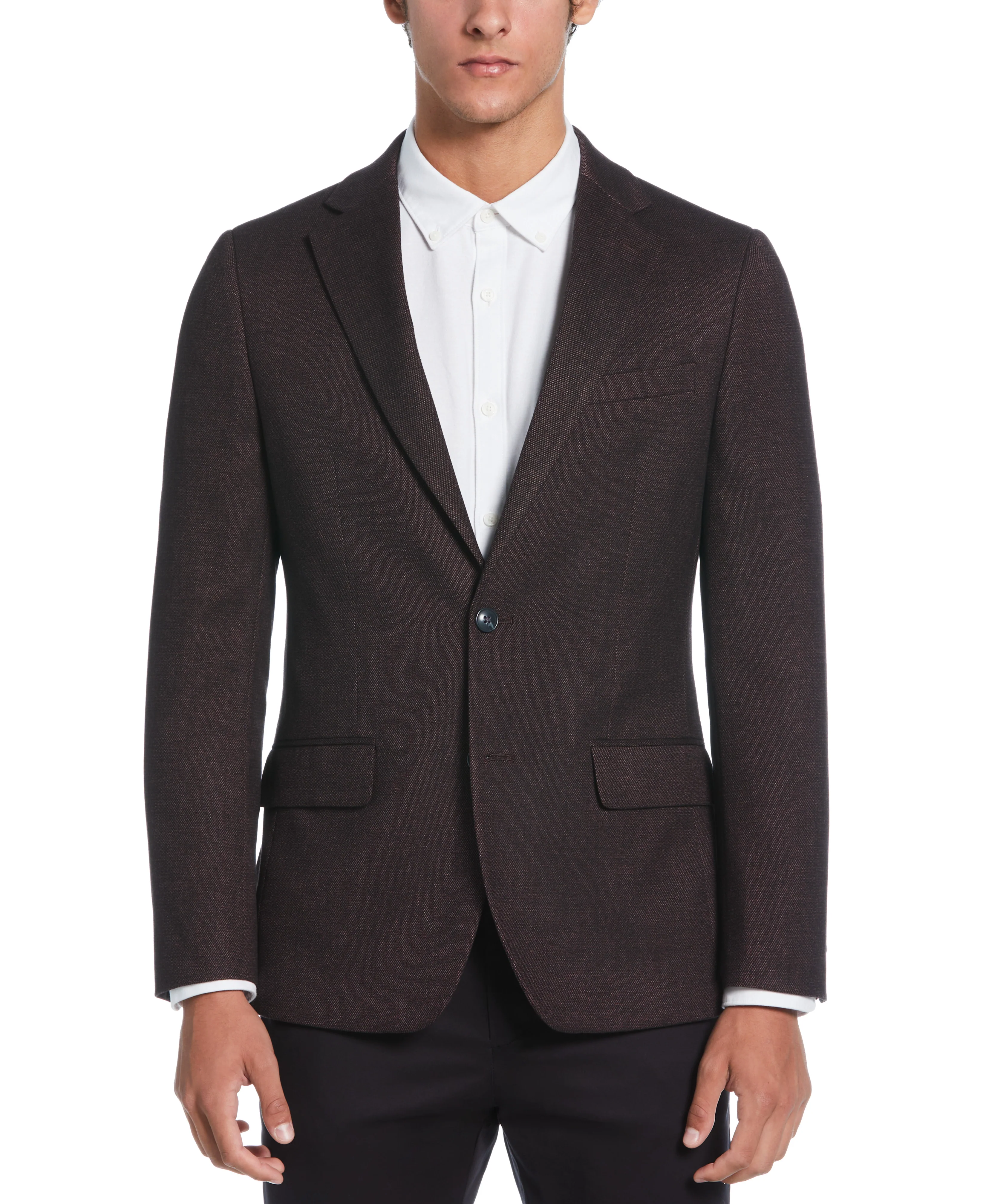 Slim Fit Textured Sport Coat - Image 6