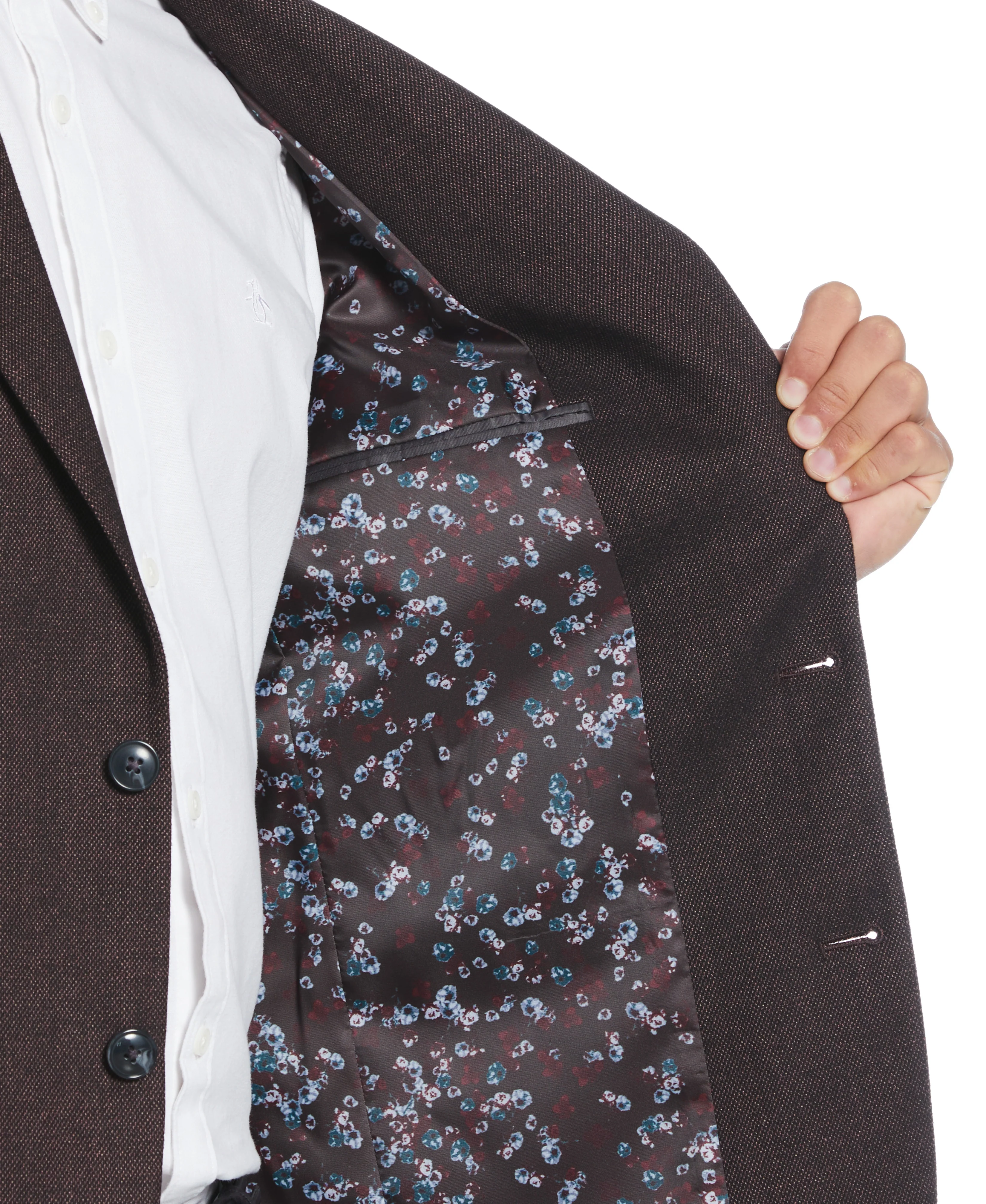 Slim Fit Textured Sport Coat - Image 9