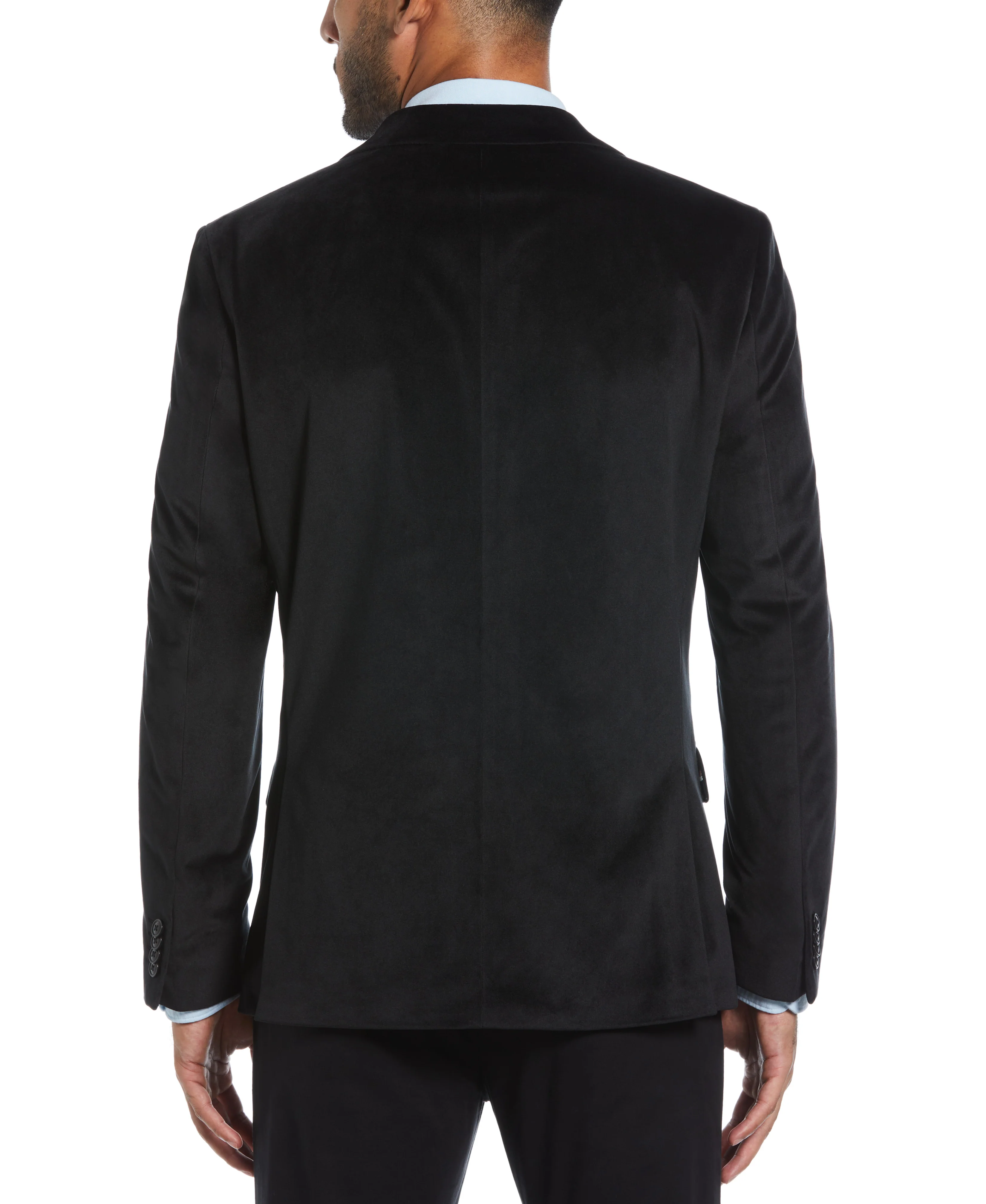 Slim Fit Velvet Sport Coat - Image 7