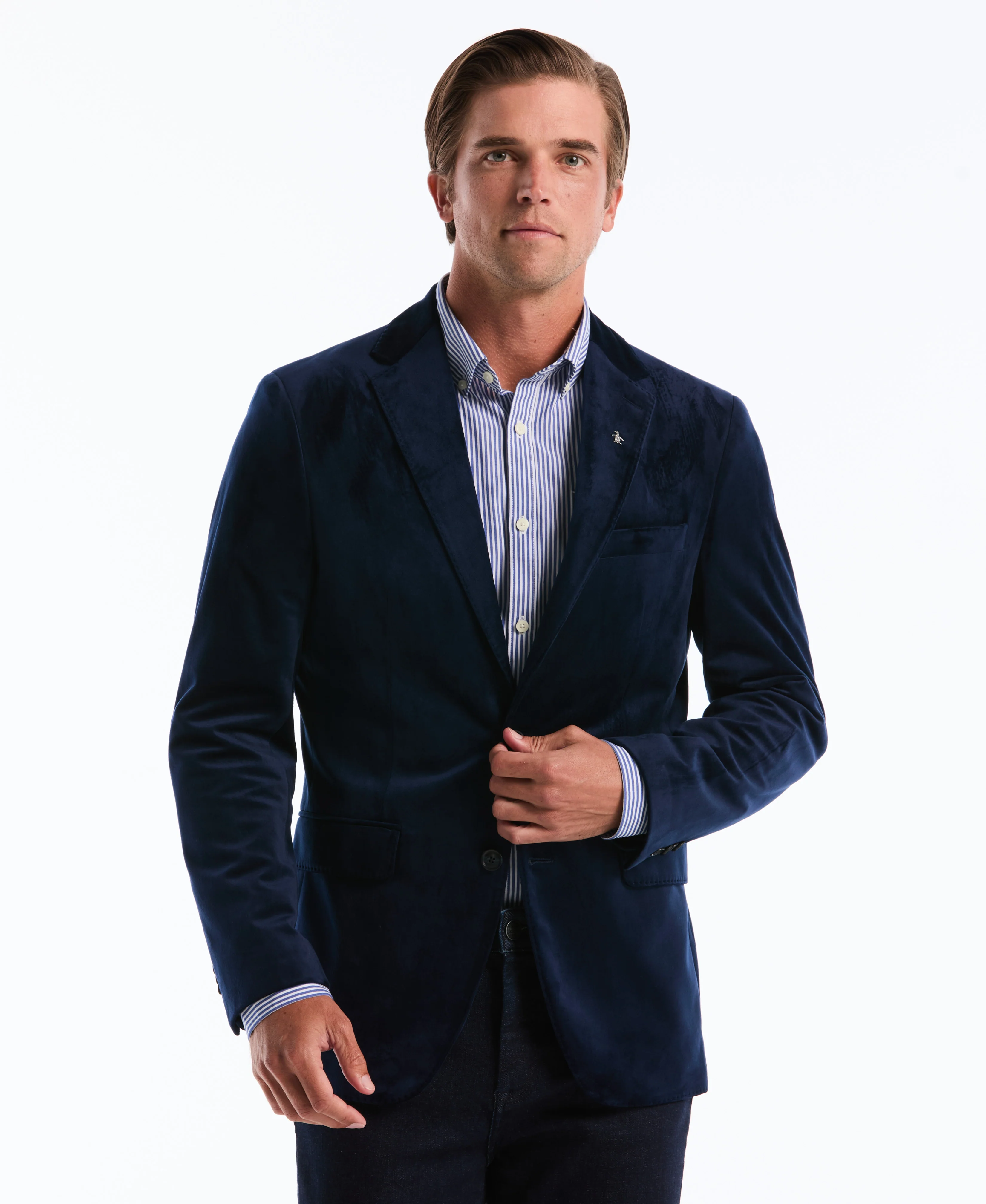 Velvet Slim Fit Suit Separate Jacket