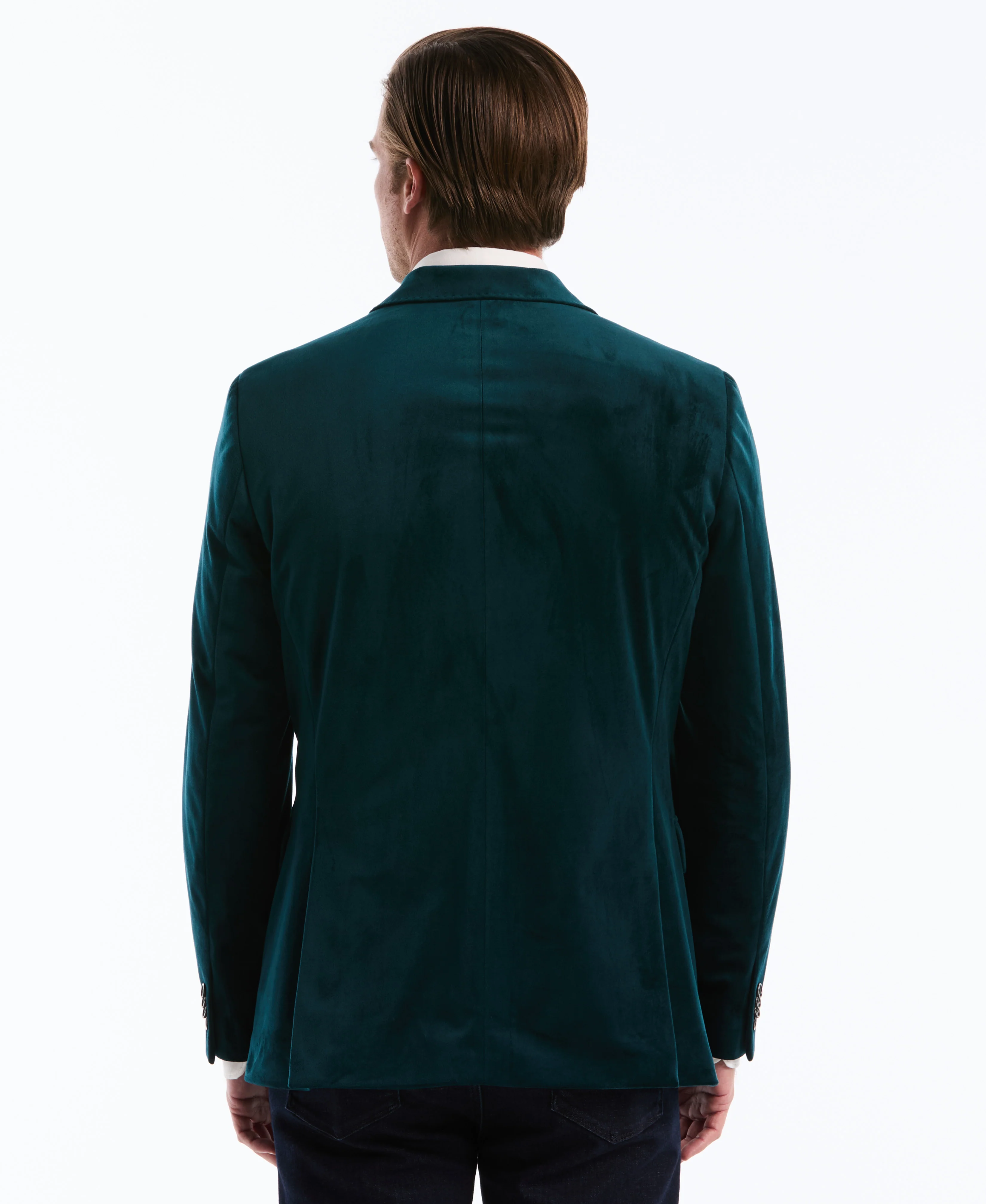 Velvet Slim Fit Suit Separate Jacket - Image 6