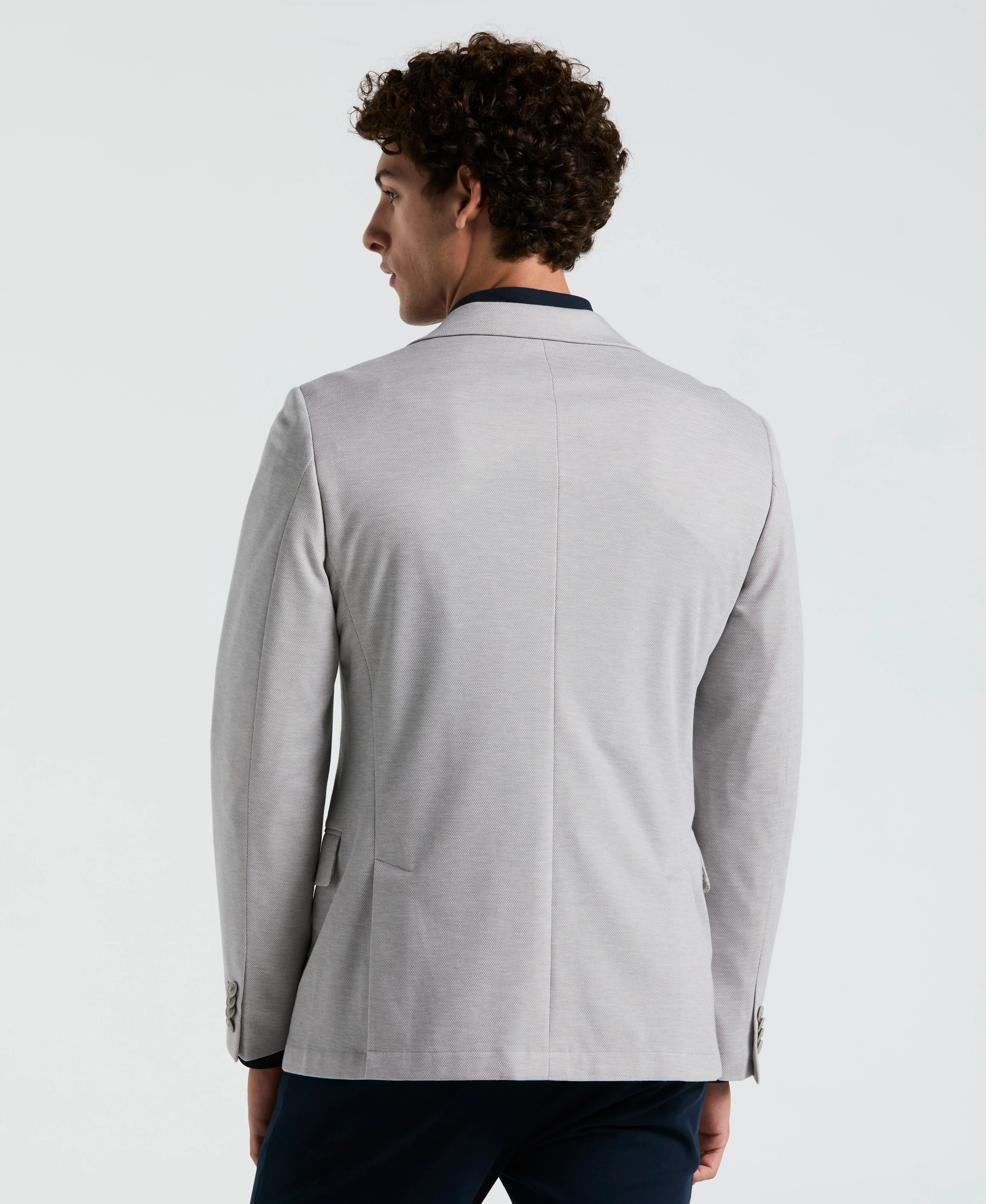 Solid Light Gray Sport Coat - Image 2