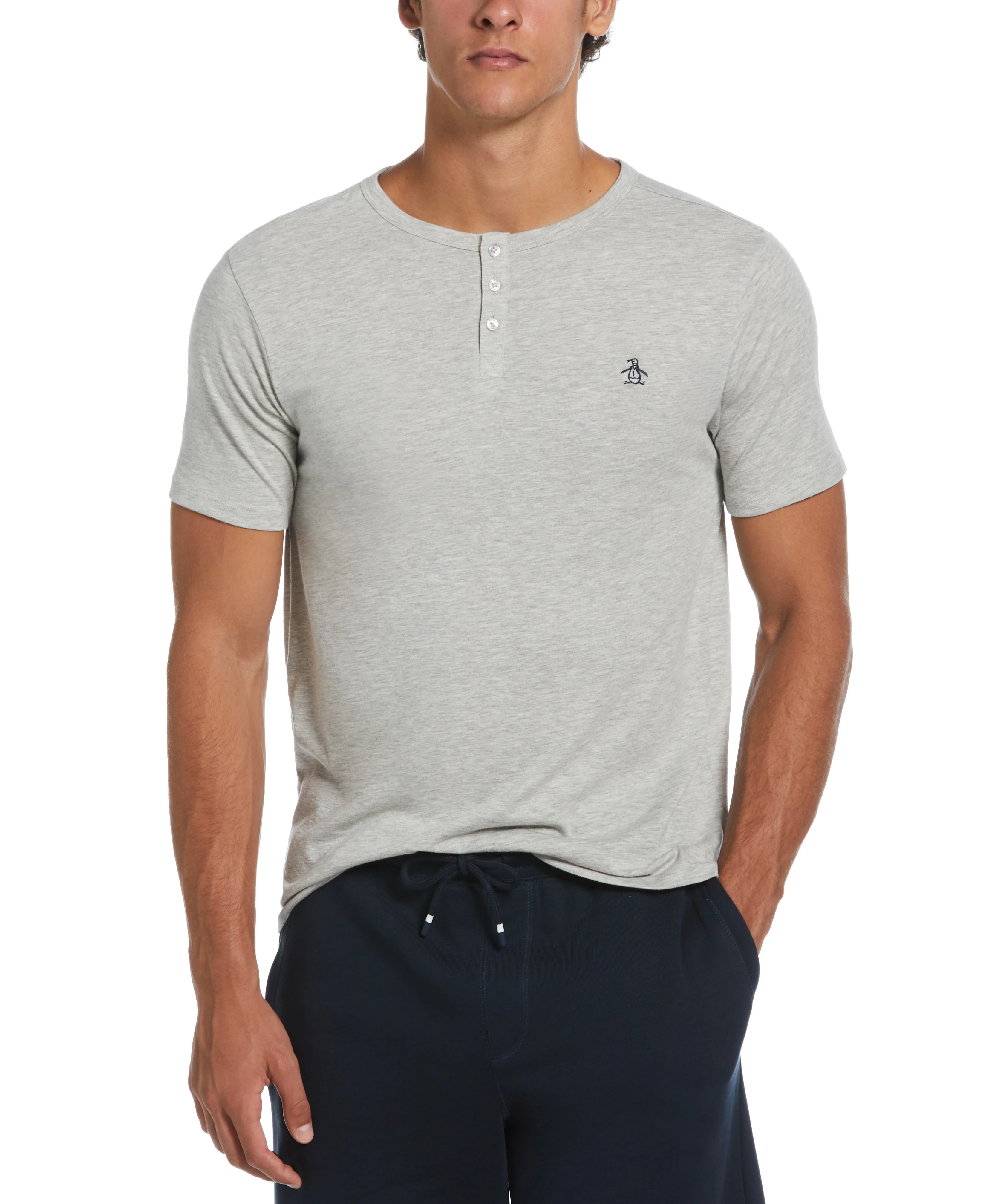 Solid Henley Tee - Image 4