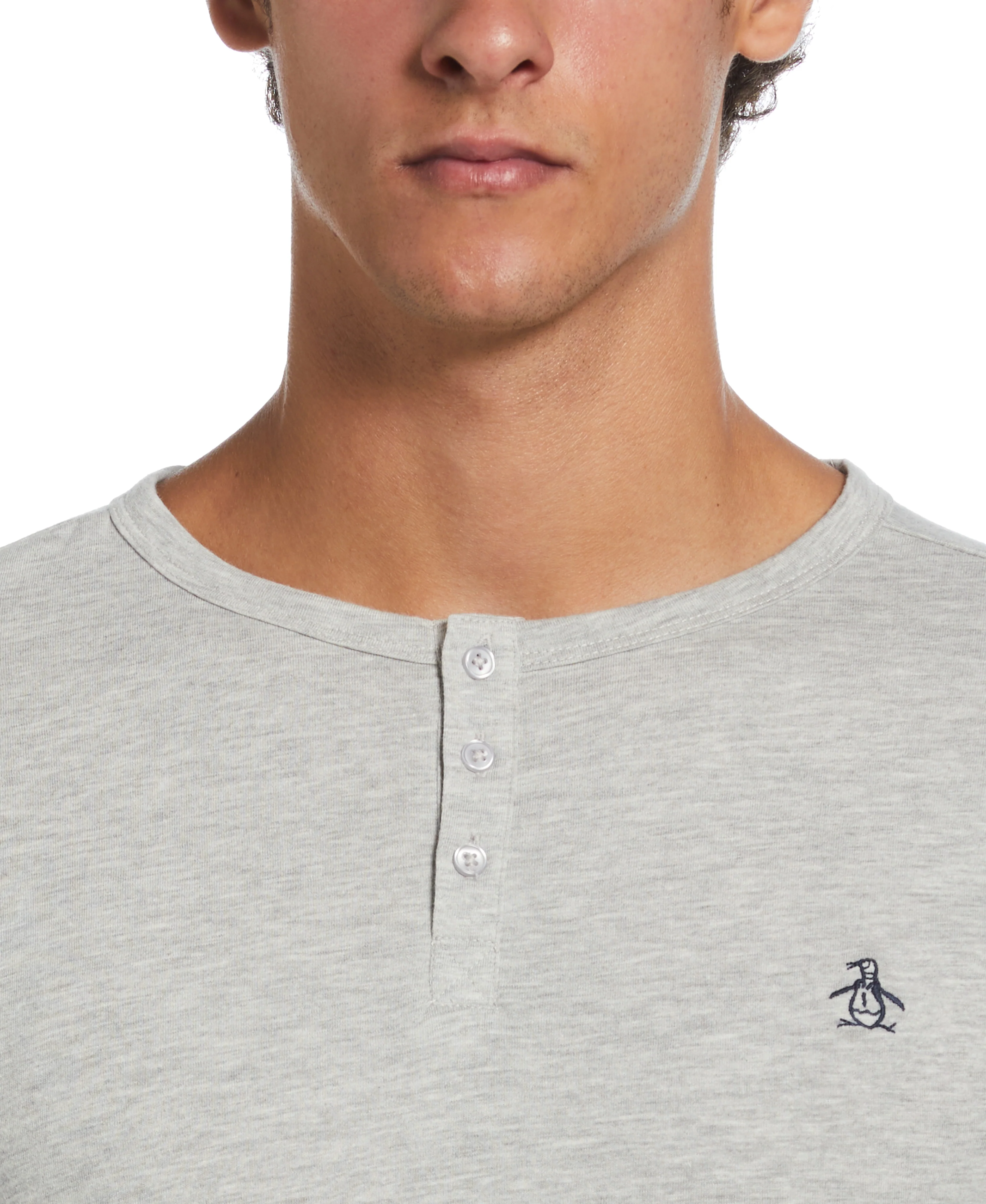Solid Henley Tee - Image 6
