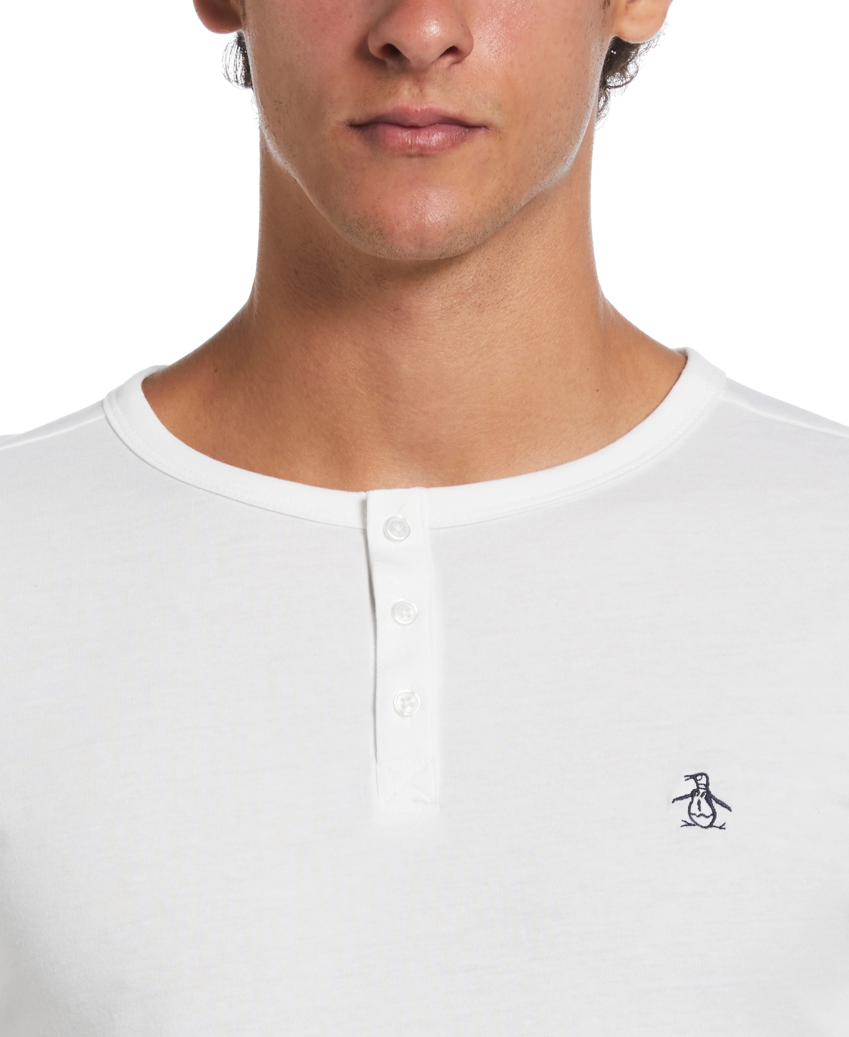 Solid Henley Tee - Image 9