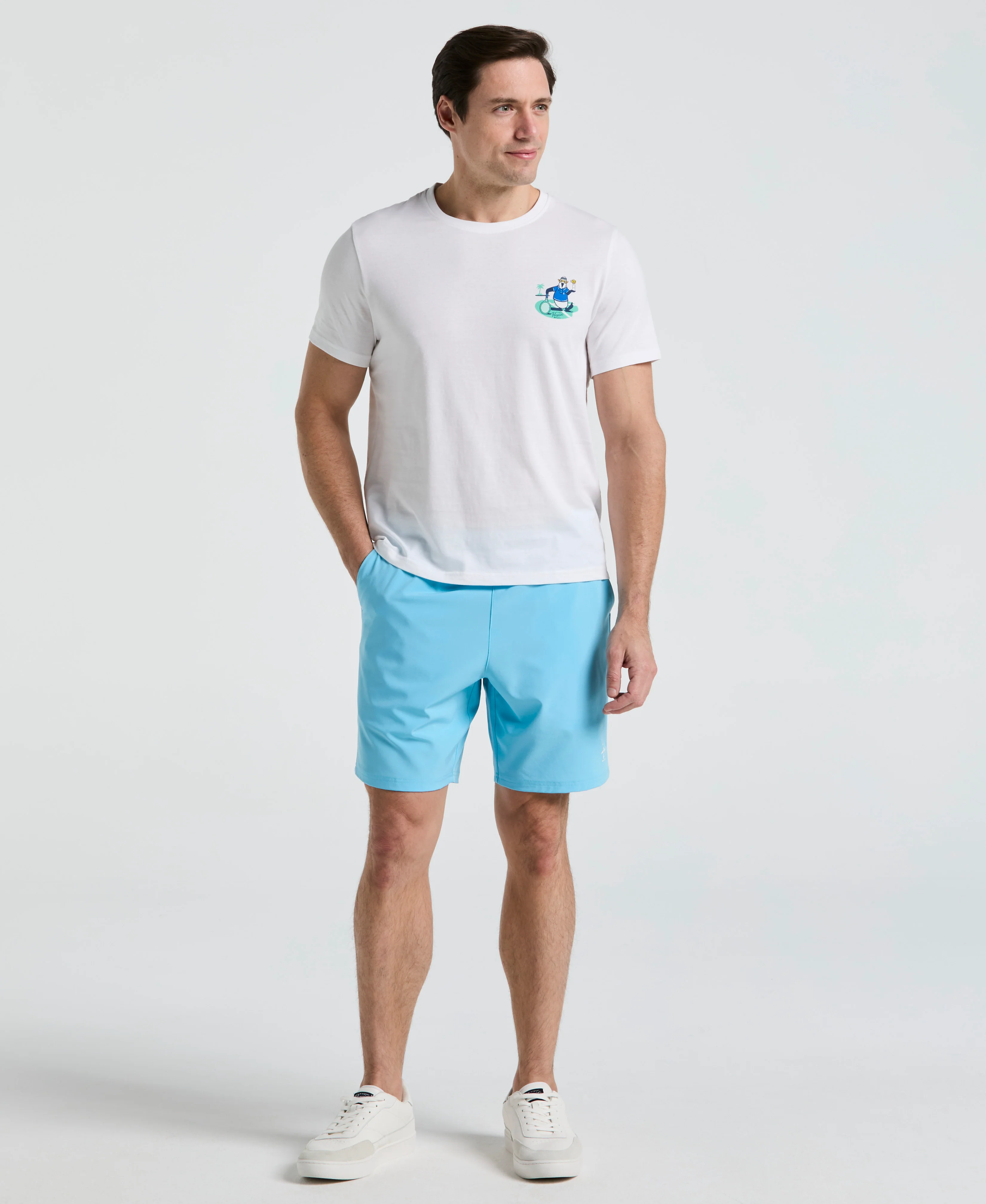 8" Performance Solid Tennis Short - Image 23