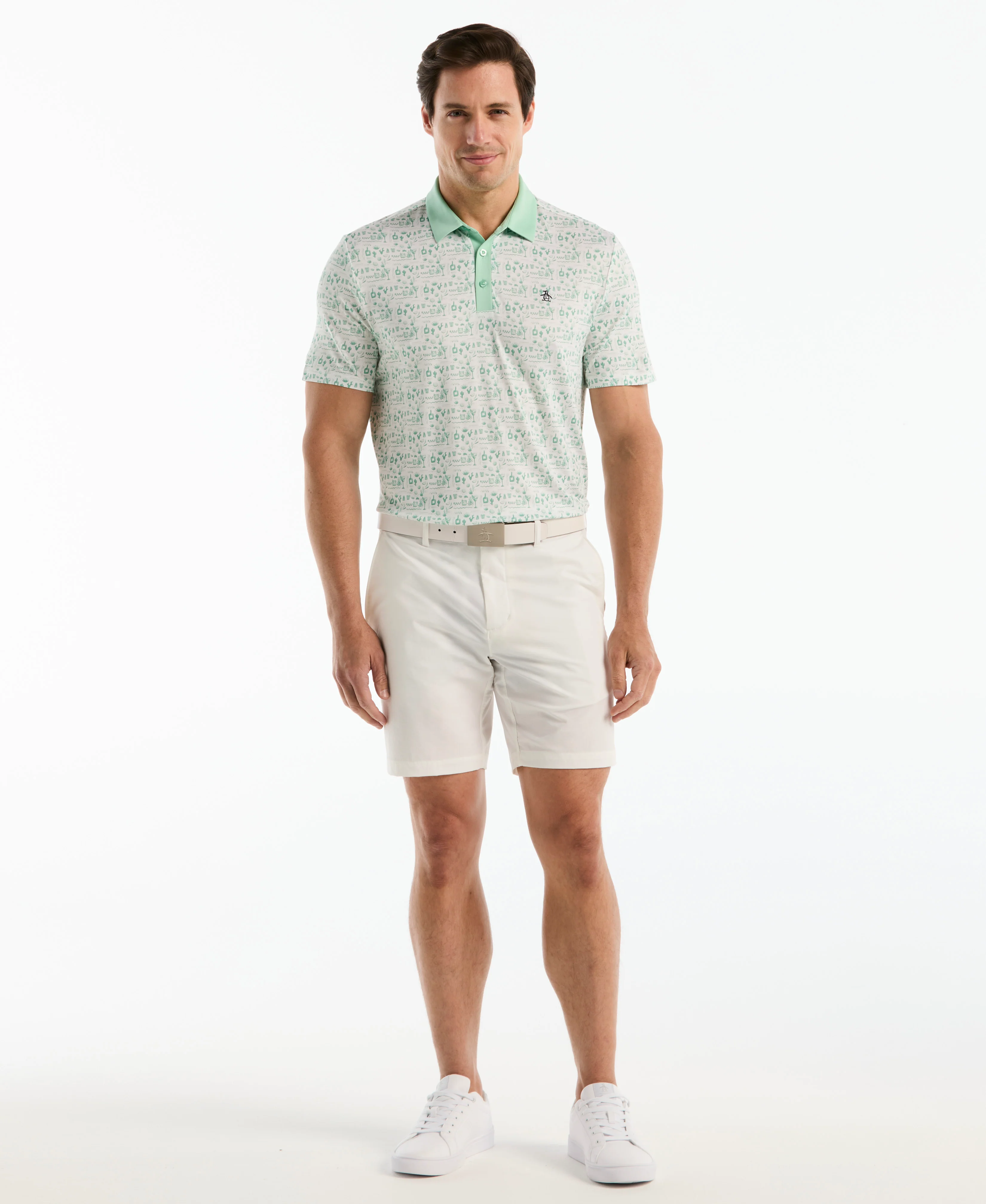 Spicy Margarita Contrast Golf Polo - Image 5