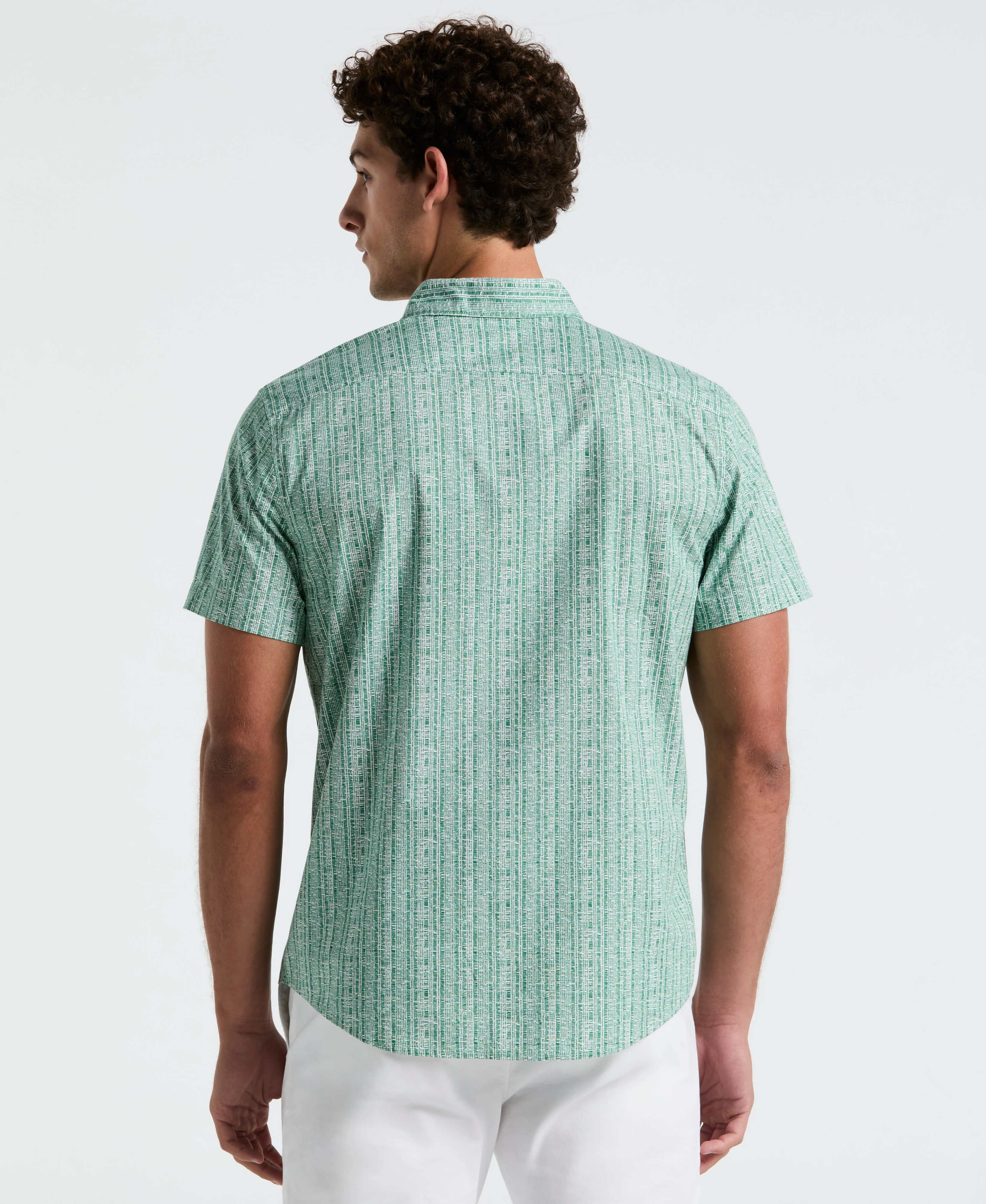 Cotton Poplin Texture Shirt - Image 6