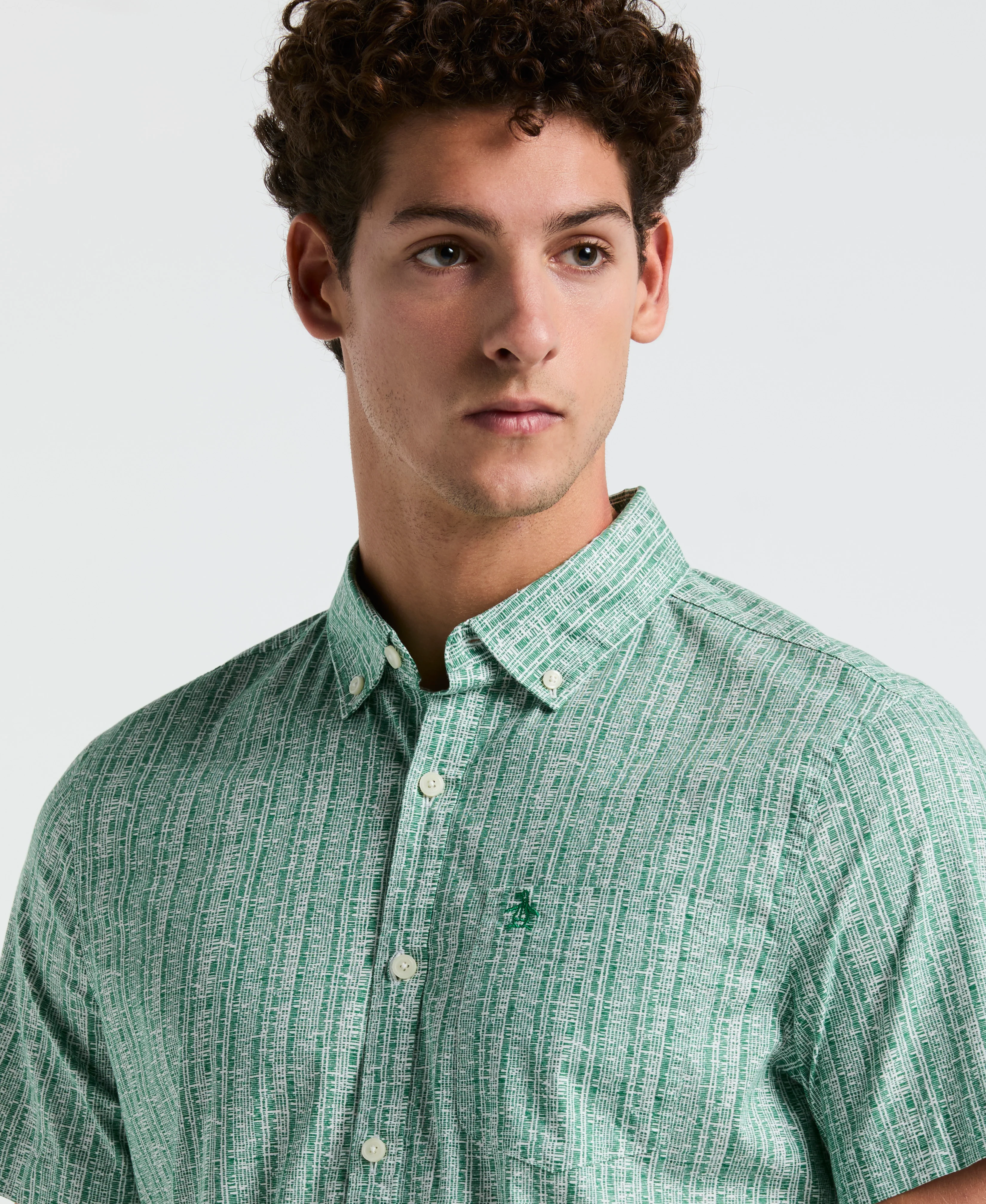 Cotton Poplin Texture Shirt - Image 7