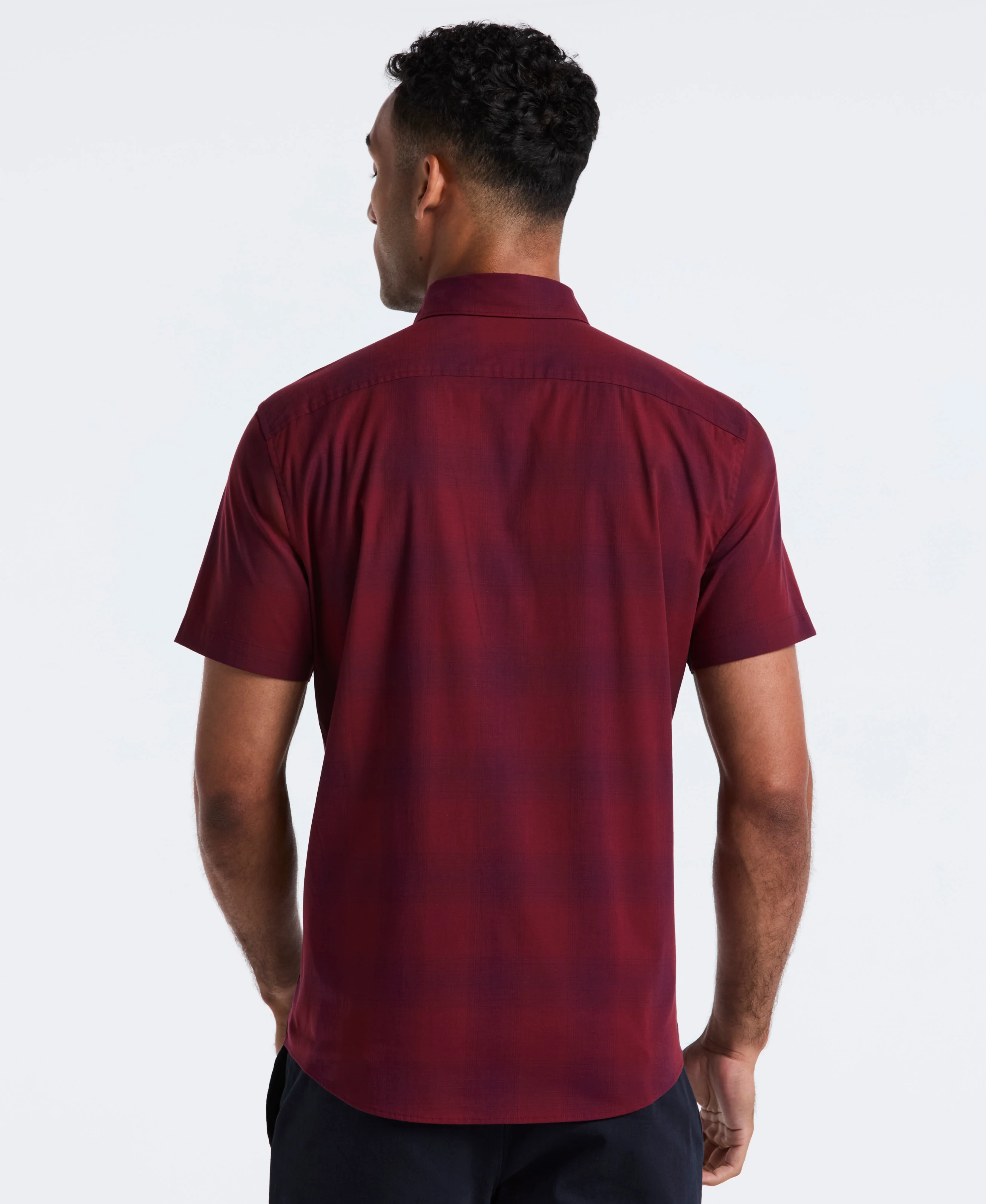 Weave Tonal Plaid Shirt - Image 10