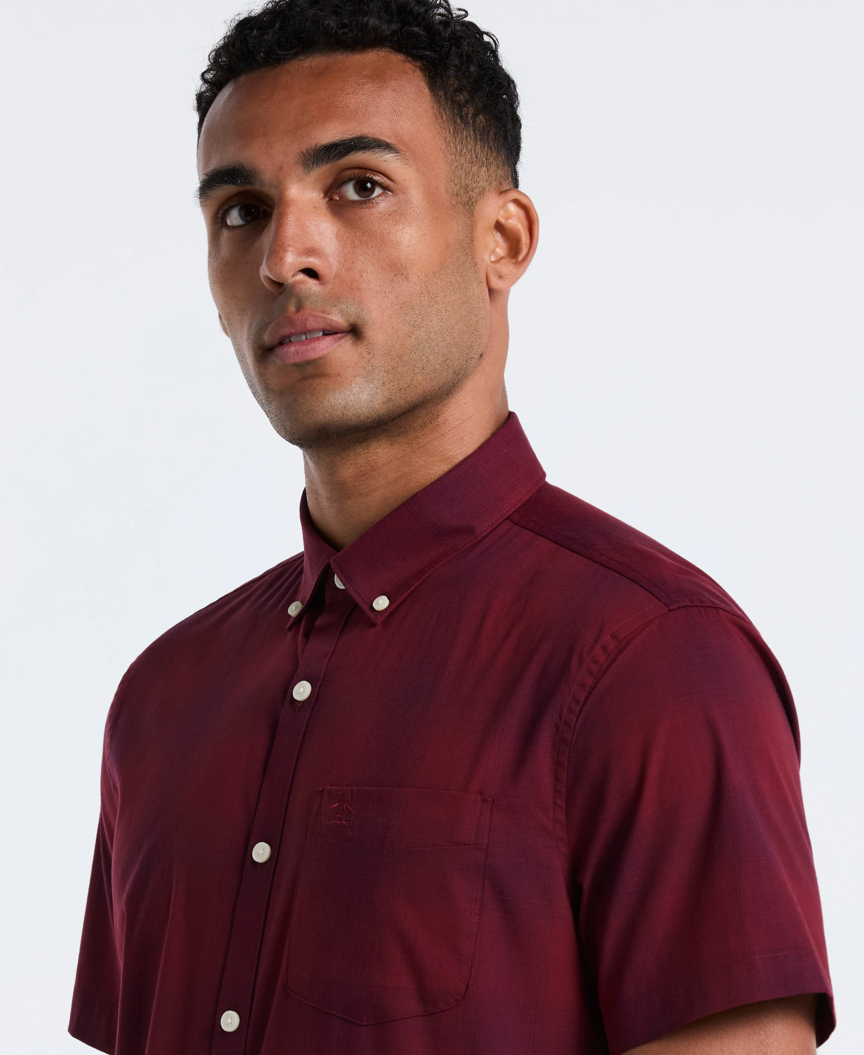 Weave Tonal Plaid Shirt - Image 11