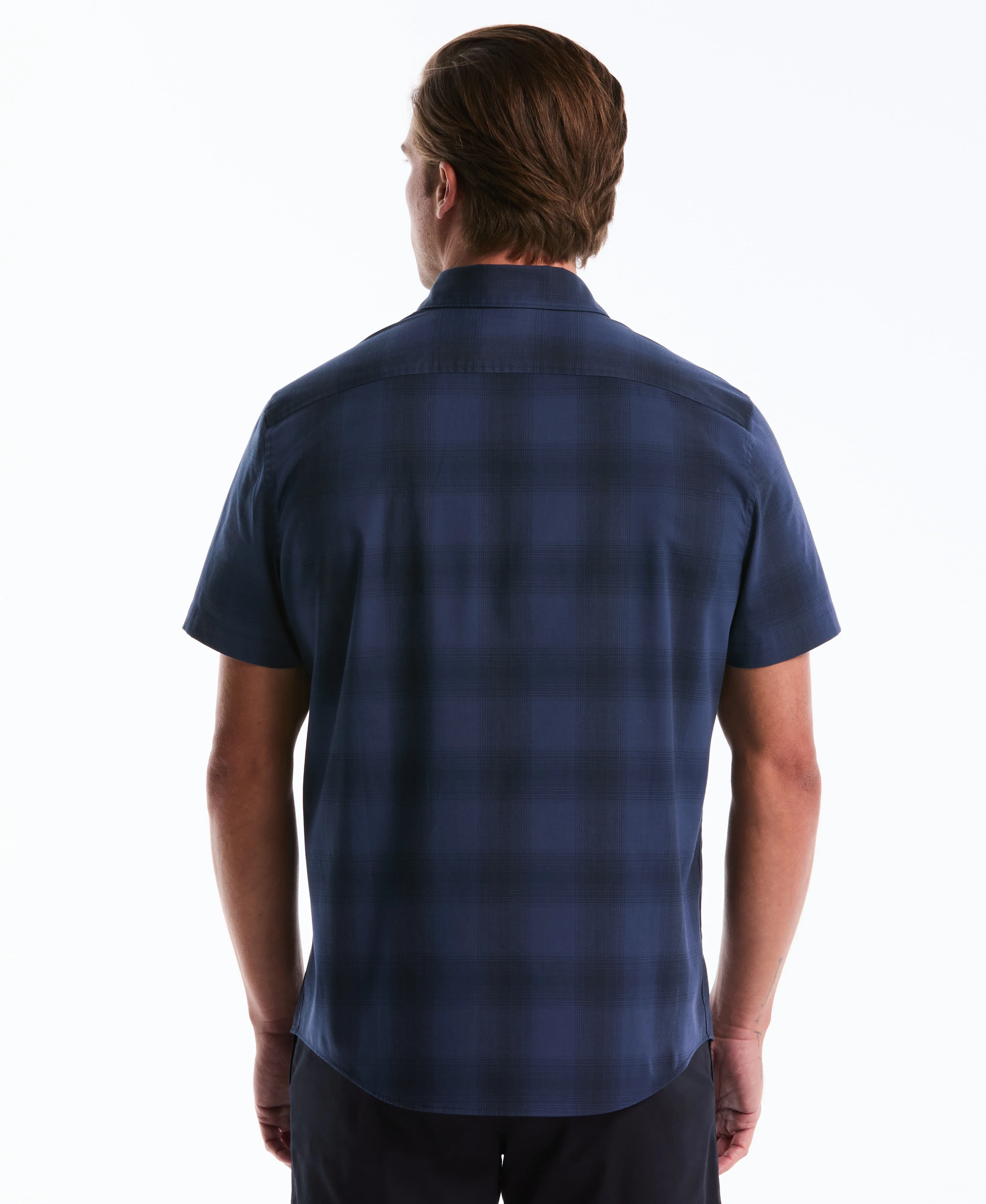 Weave Tonal Plaid Shirt - Image 6