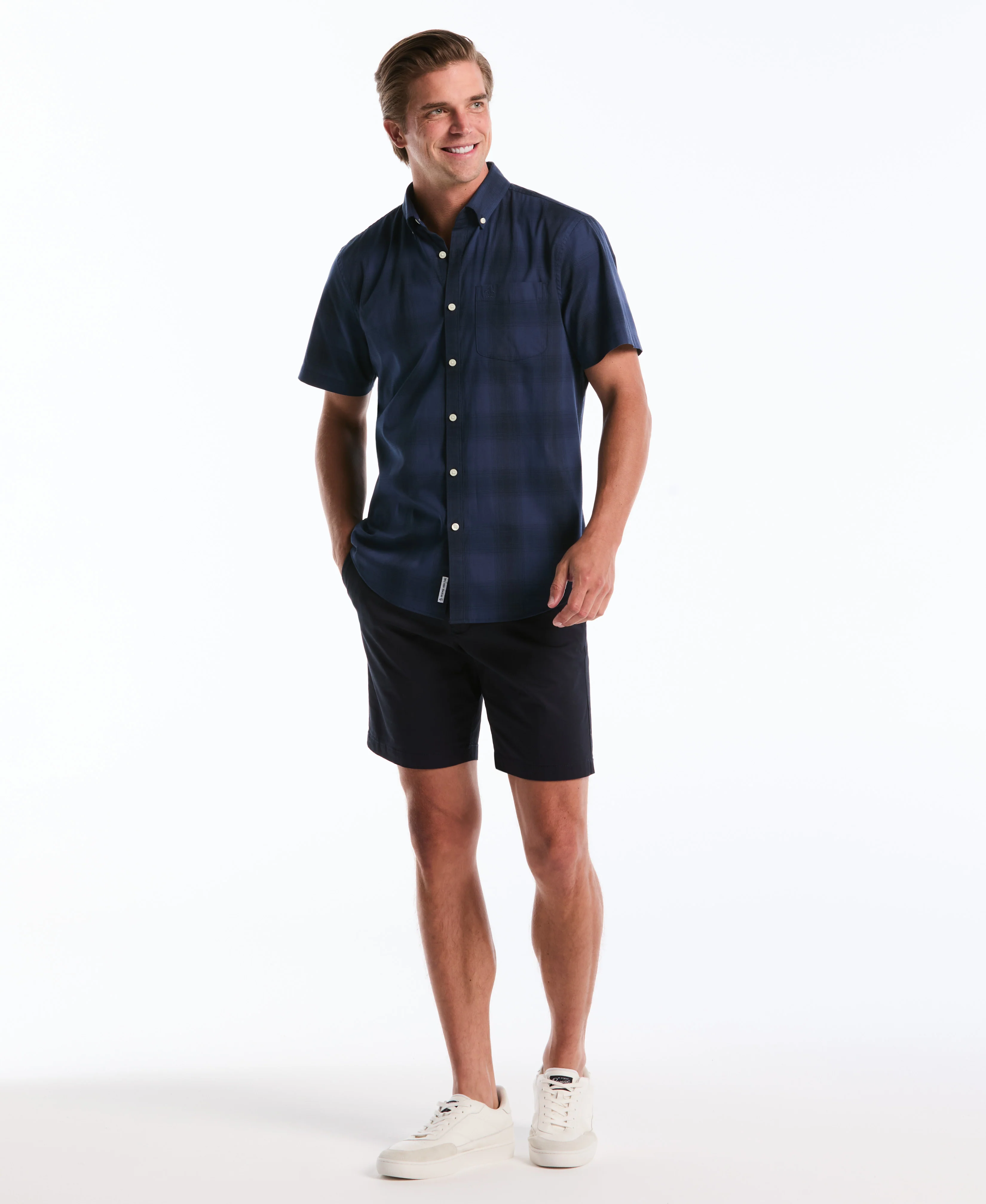 Weave Tonal Plaid Shirt - Image 8