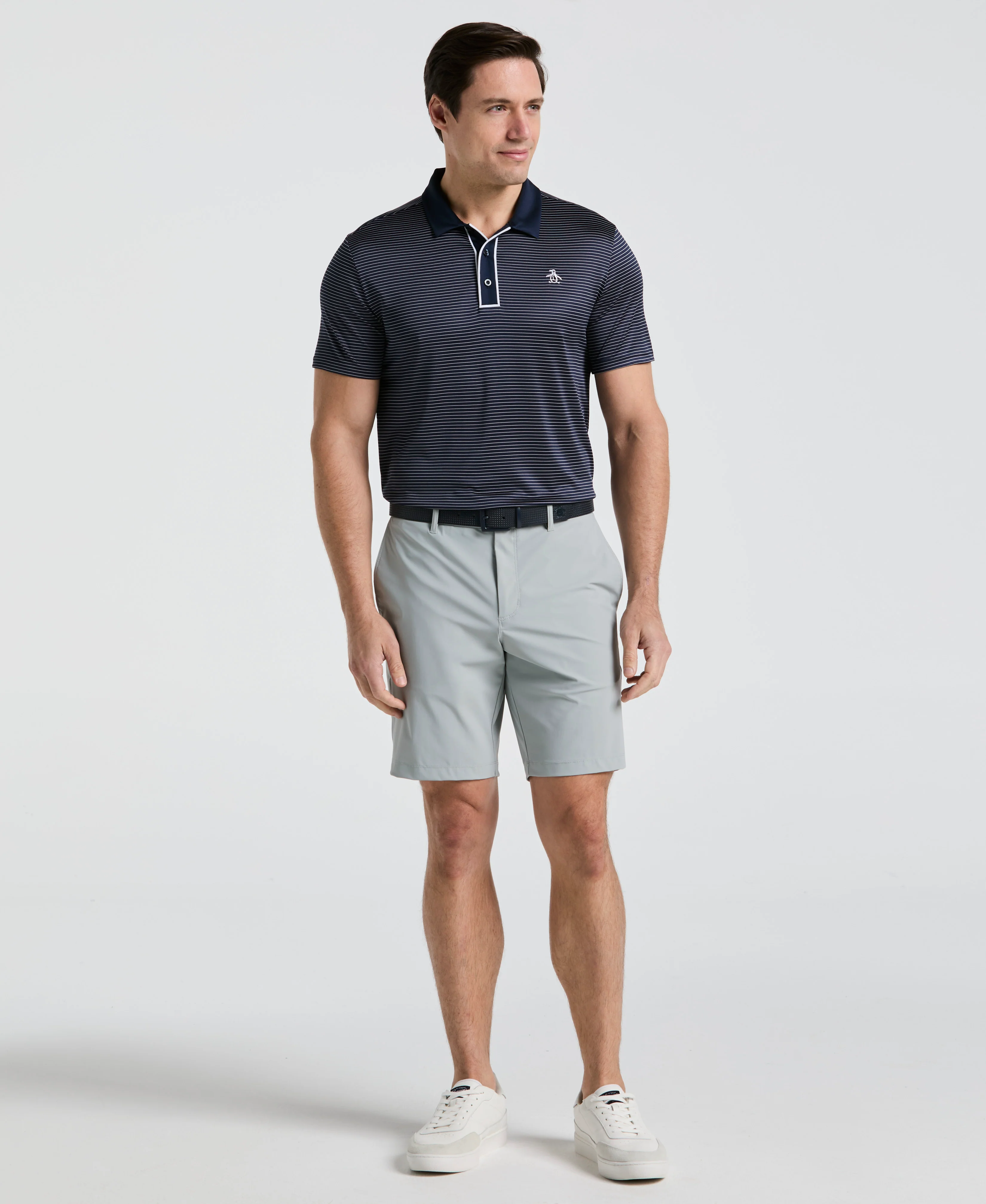 Stripe Jersey Golf Polo - Image 4