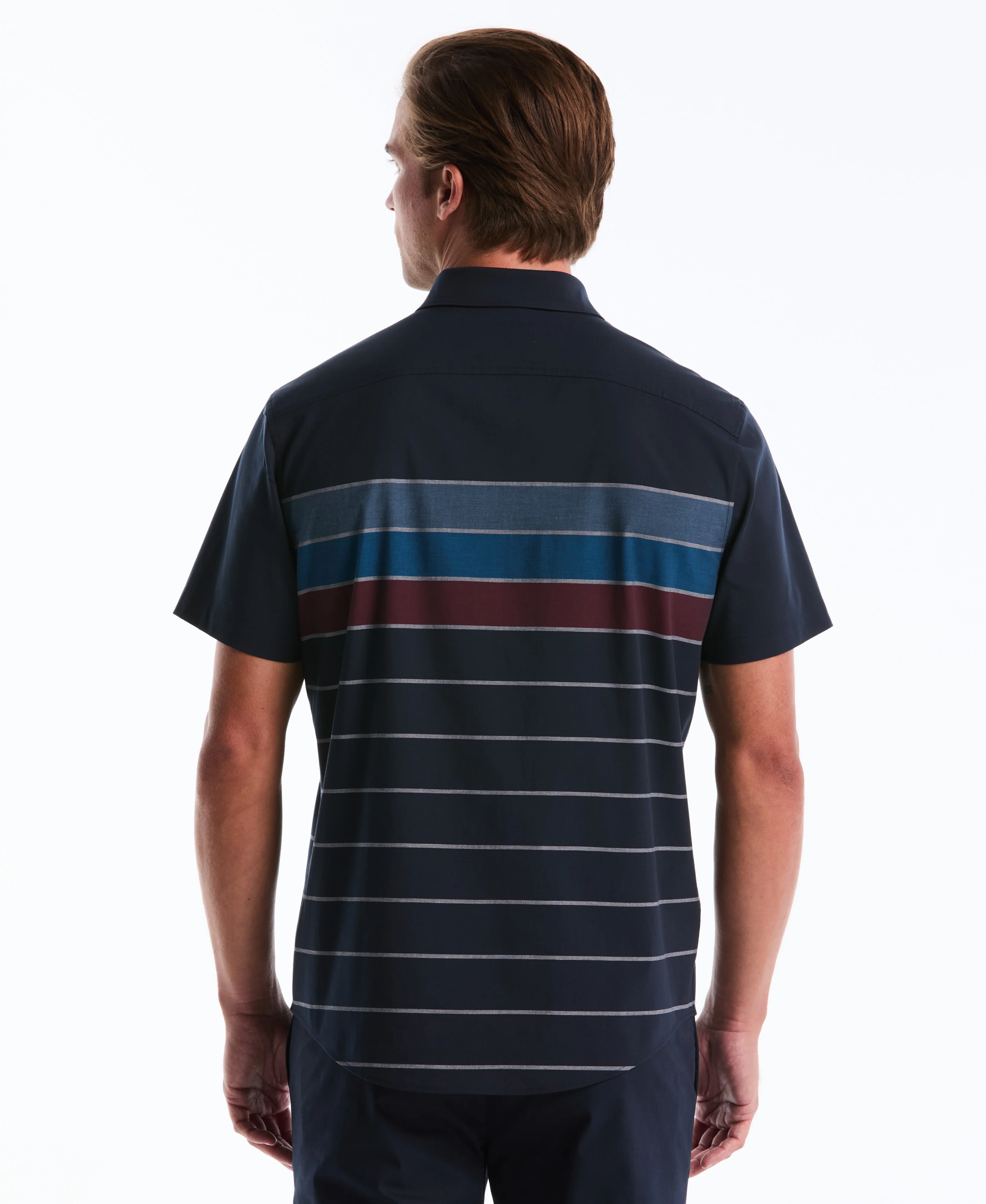 Striped Button-Down Poplin Shirt - Image 2