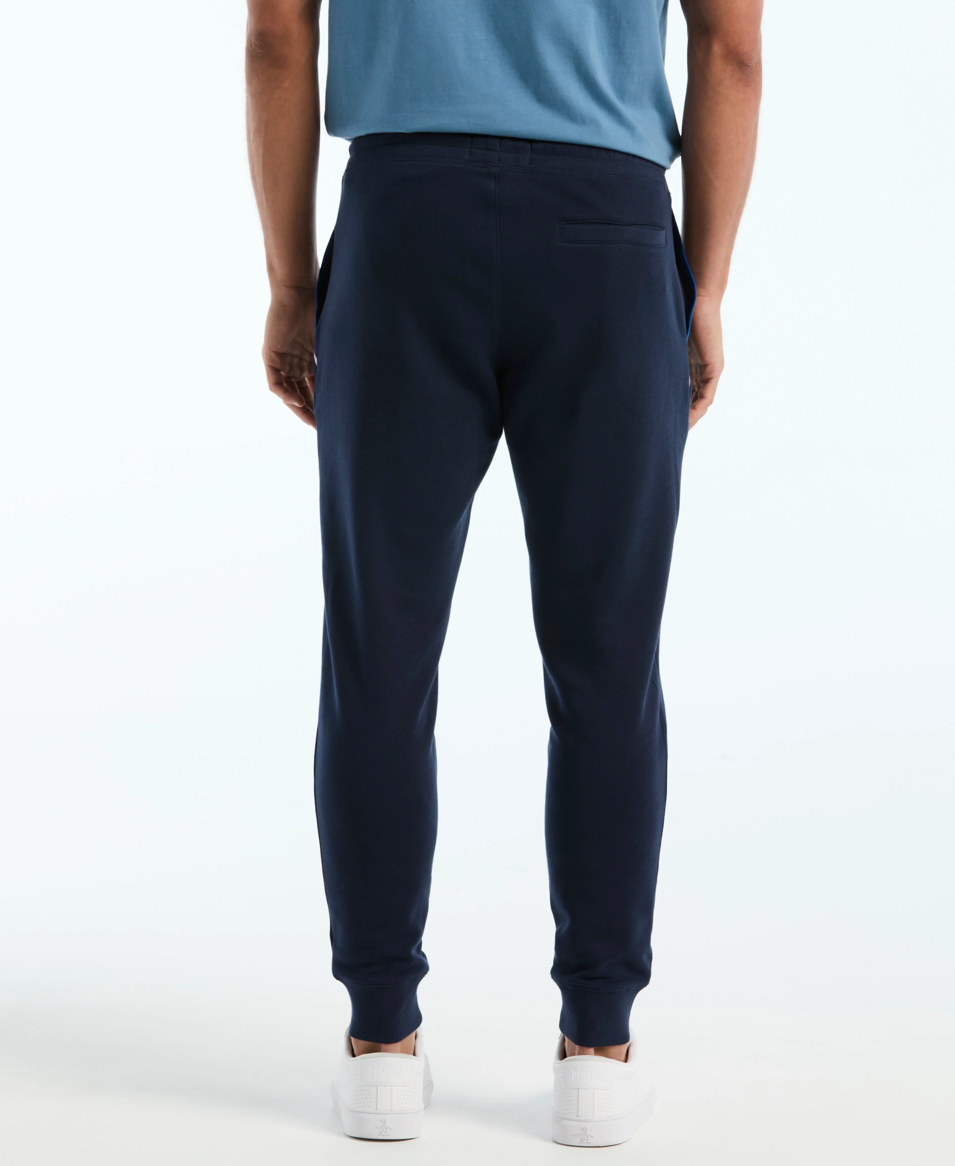 Striped Pocket Drawstring Jogger - Image 2