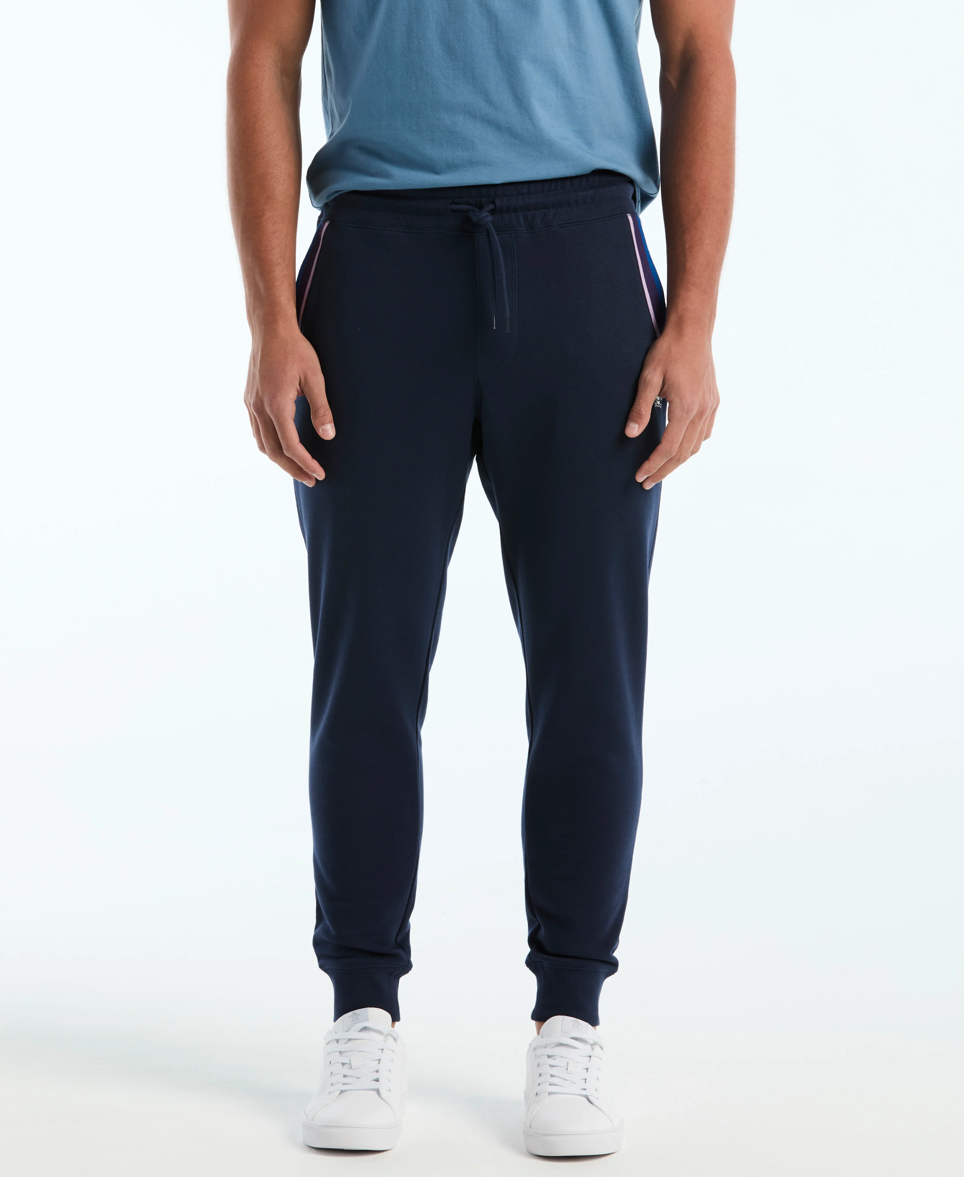 Striped Pocket Drawstring Jogger - Image 4