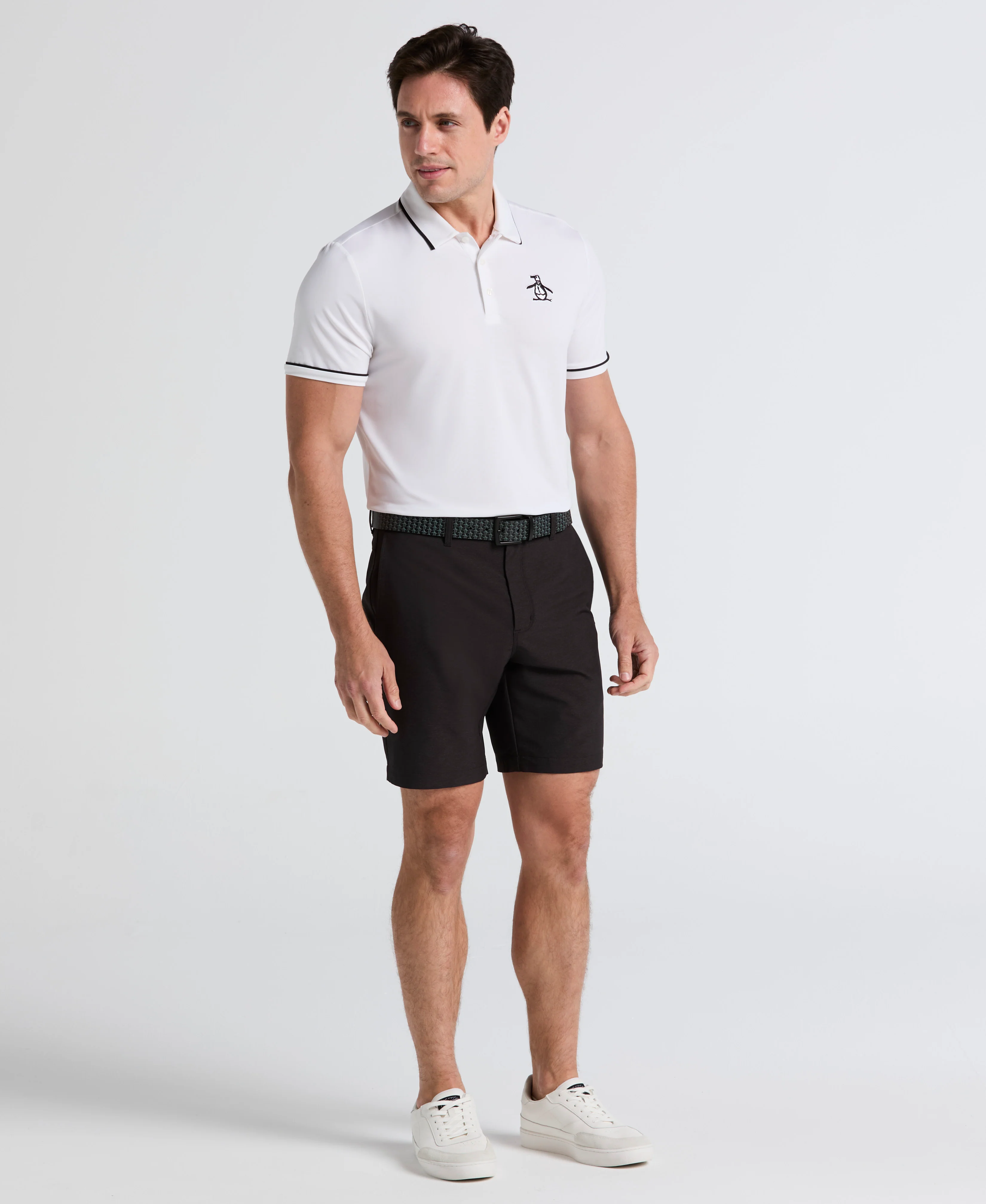 8" Technical Flat Front Golf Short - Image 13