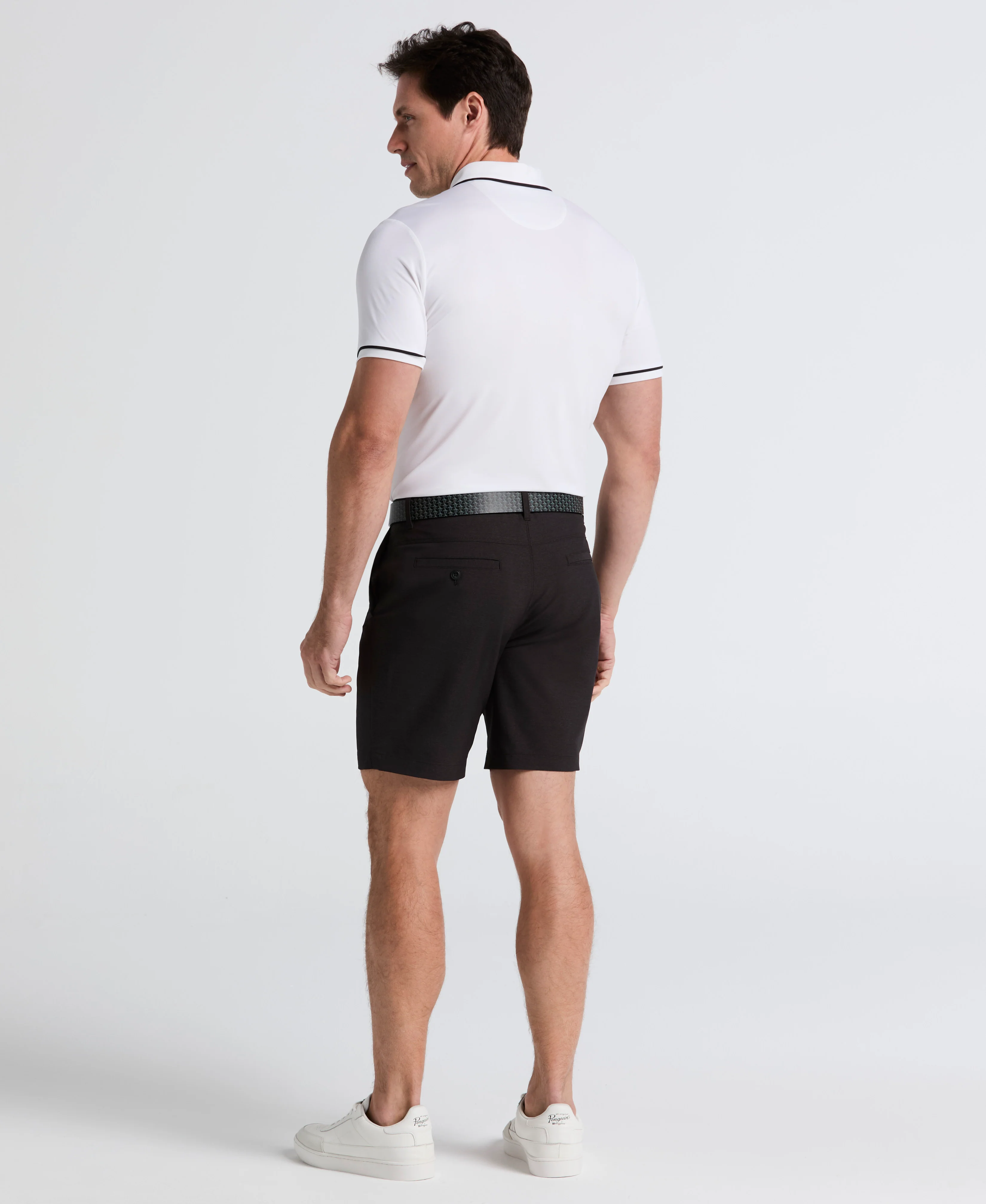 8" Technical Flat Front Golf Short - Image 14